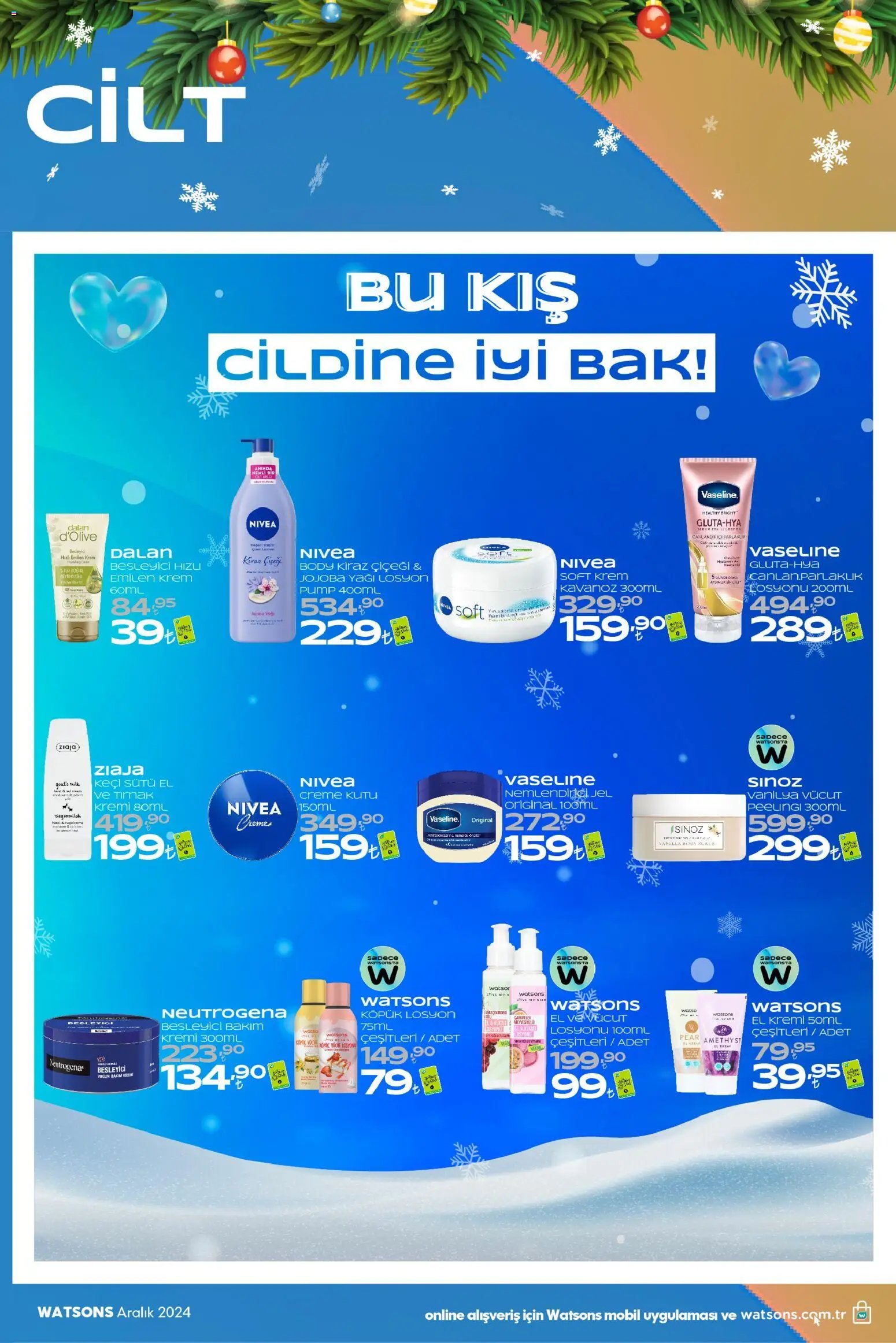 Watsons tarihli katalog 01 1212 2025 Katalog