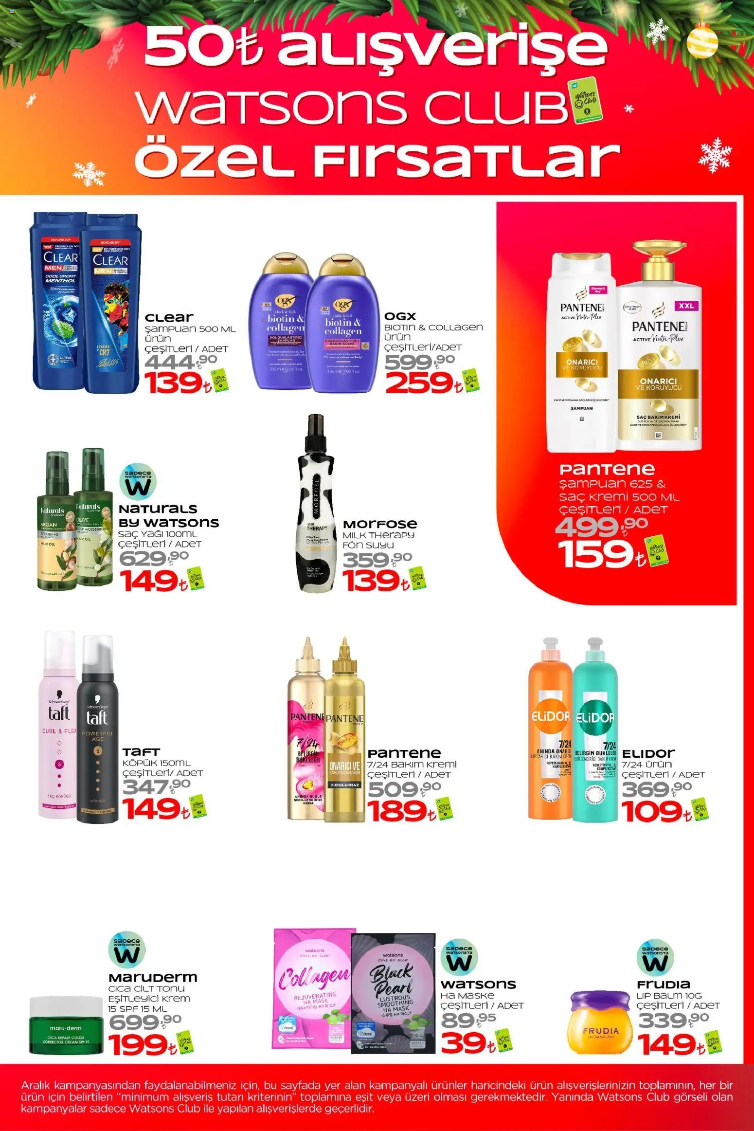 Watsons tarihli katalog 01 1212 2025 Katalog