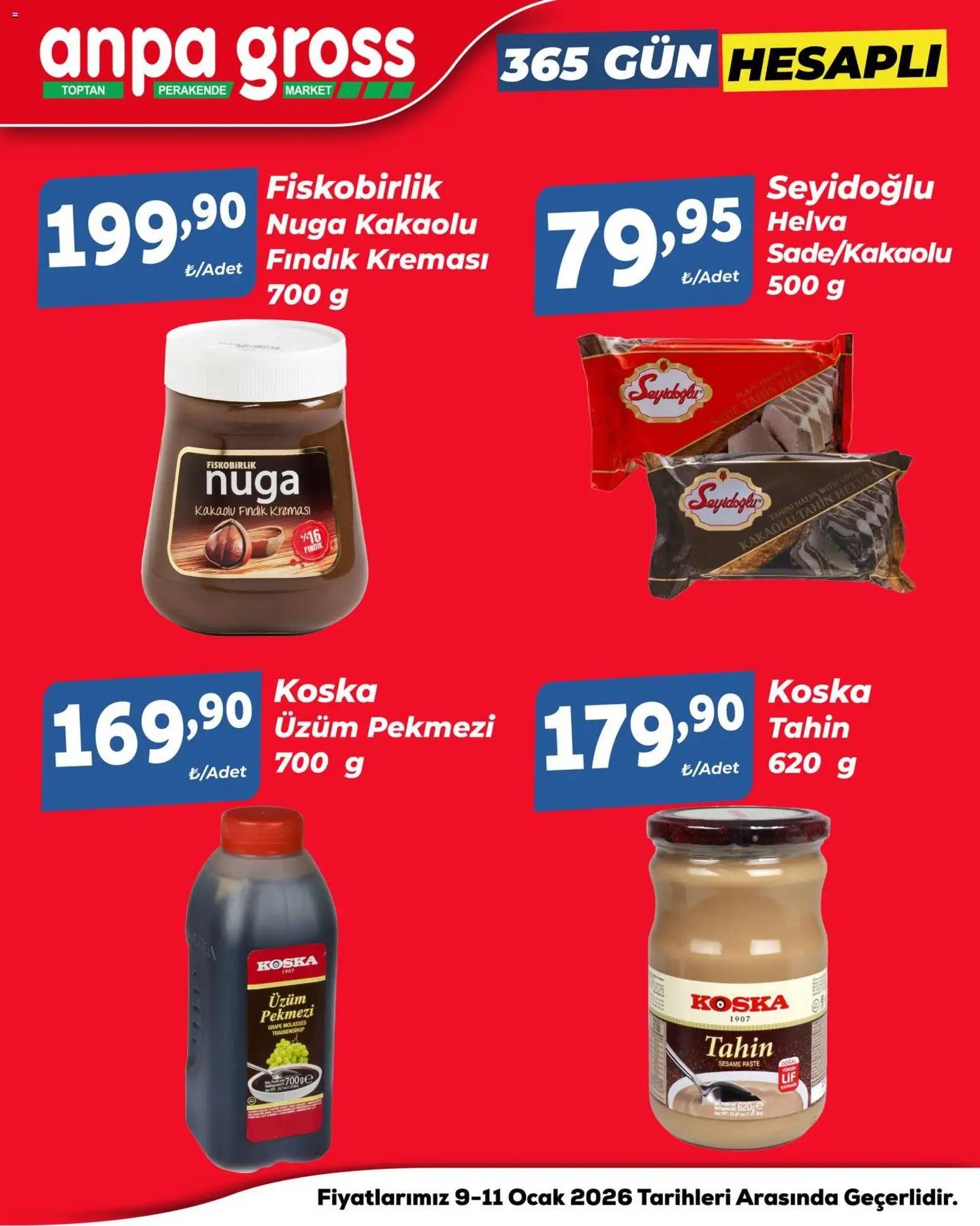 Anpa Gross tarihli katalog 09 0101 2026 Hafta Sonu Fırsatları