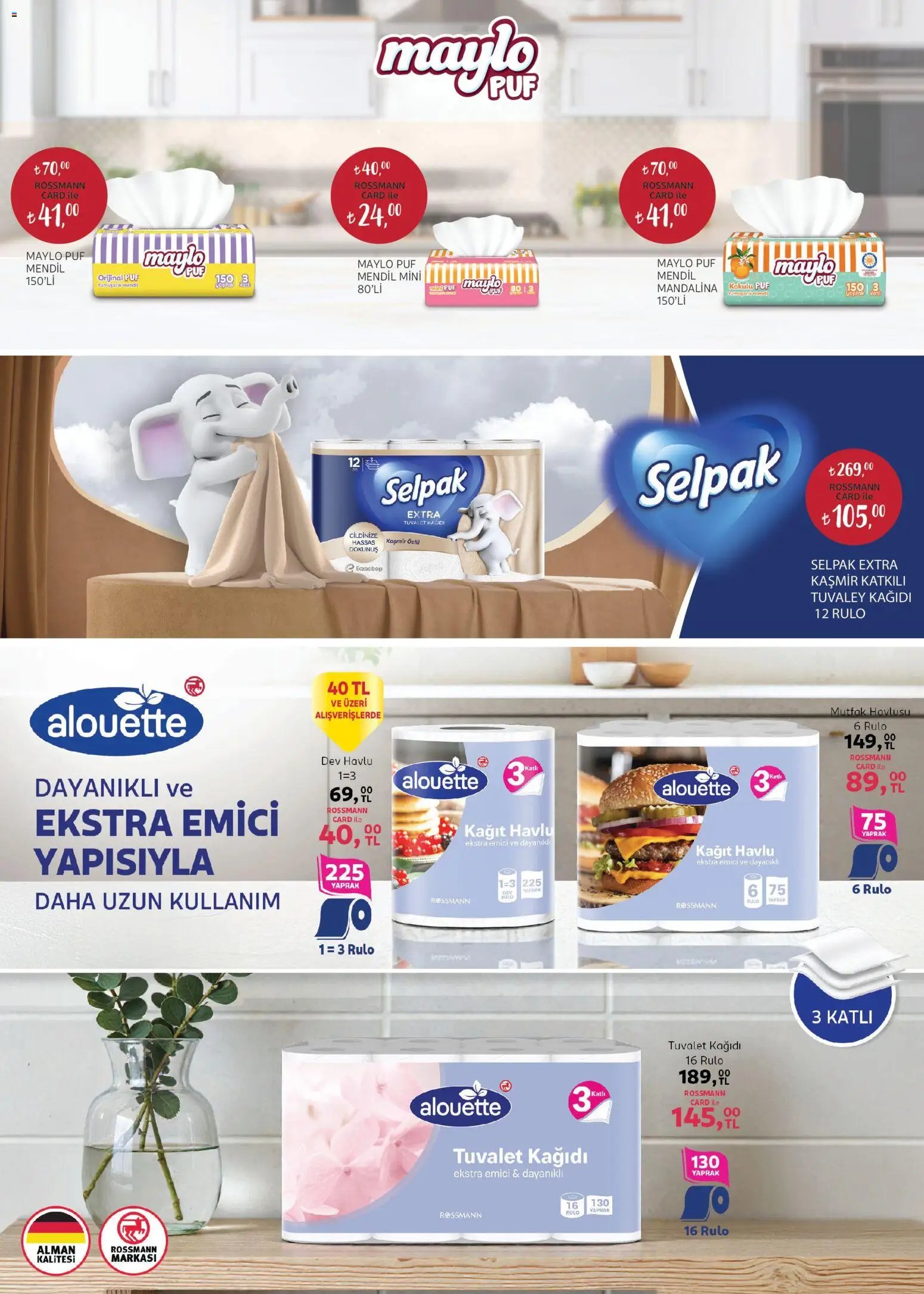Rossmann tarihli katalog 02 0303 2026 Rossmann - Mart Ev & Yaşam Kataloğu