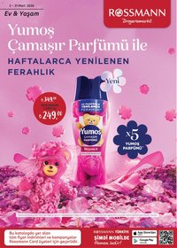 Rossmann tarihli katalog 02 0303 2026 Rossmann - Mart Ev & Yaşam Kataloğu