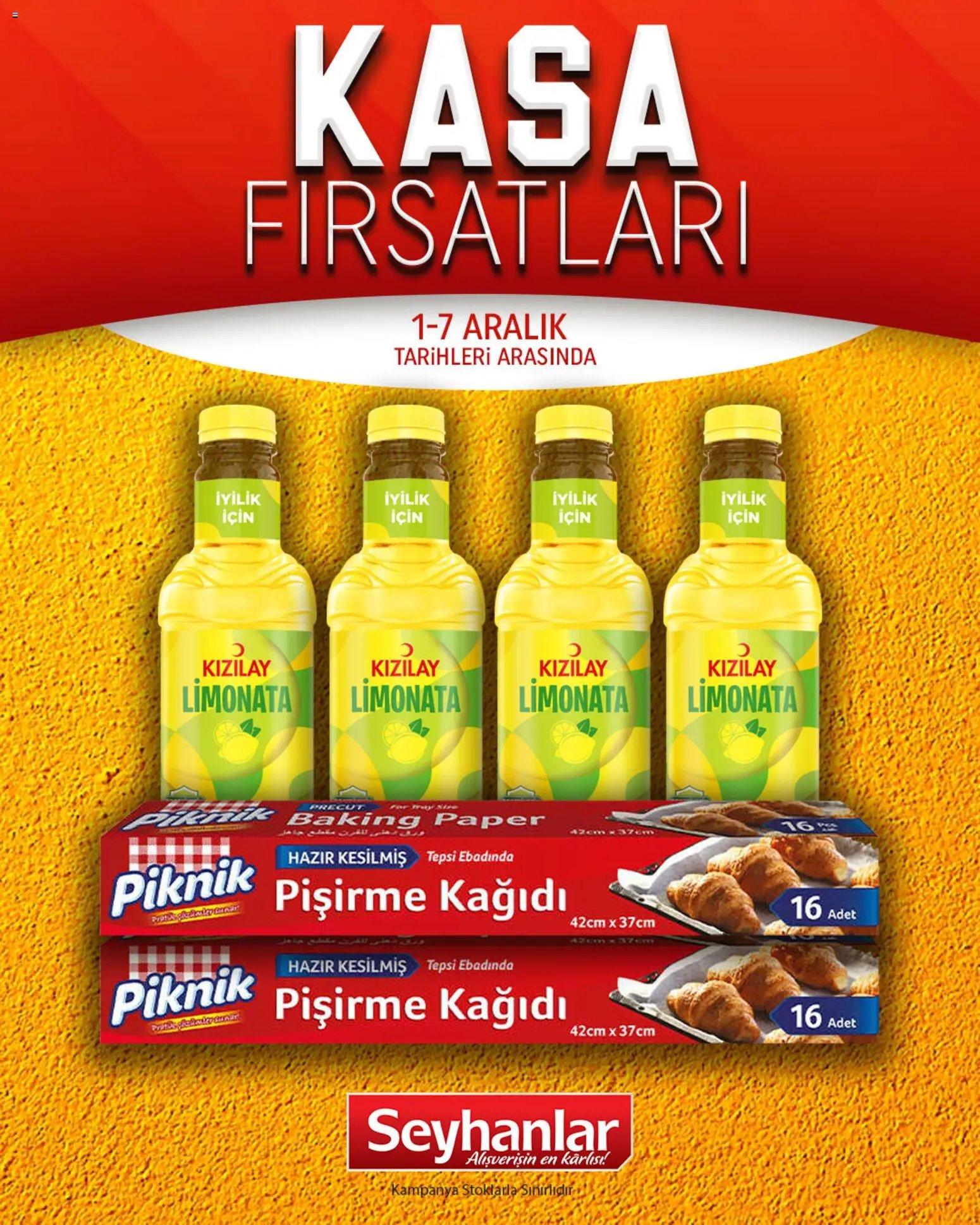 Seyhanlar Market tarihli katalog 01 1212 2025 Kasa Fırsatları