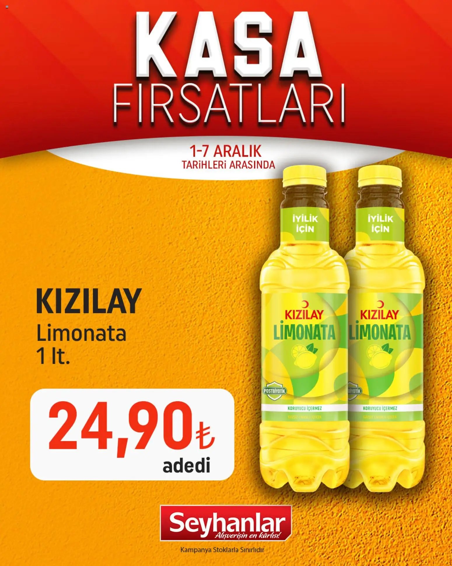 Seyhanlar Market tarihli katalog 01 1212 2025 Kasa Fırsatları
