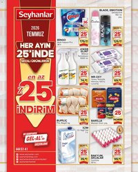 Seyhanlar Market tarihli katalog 25 0707 2026 Seyhanlar Market Katalog