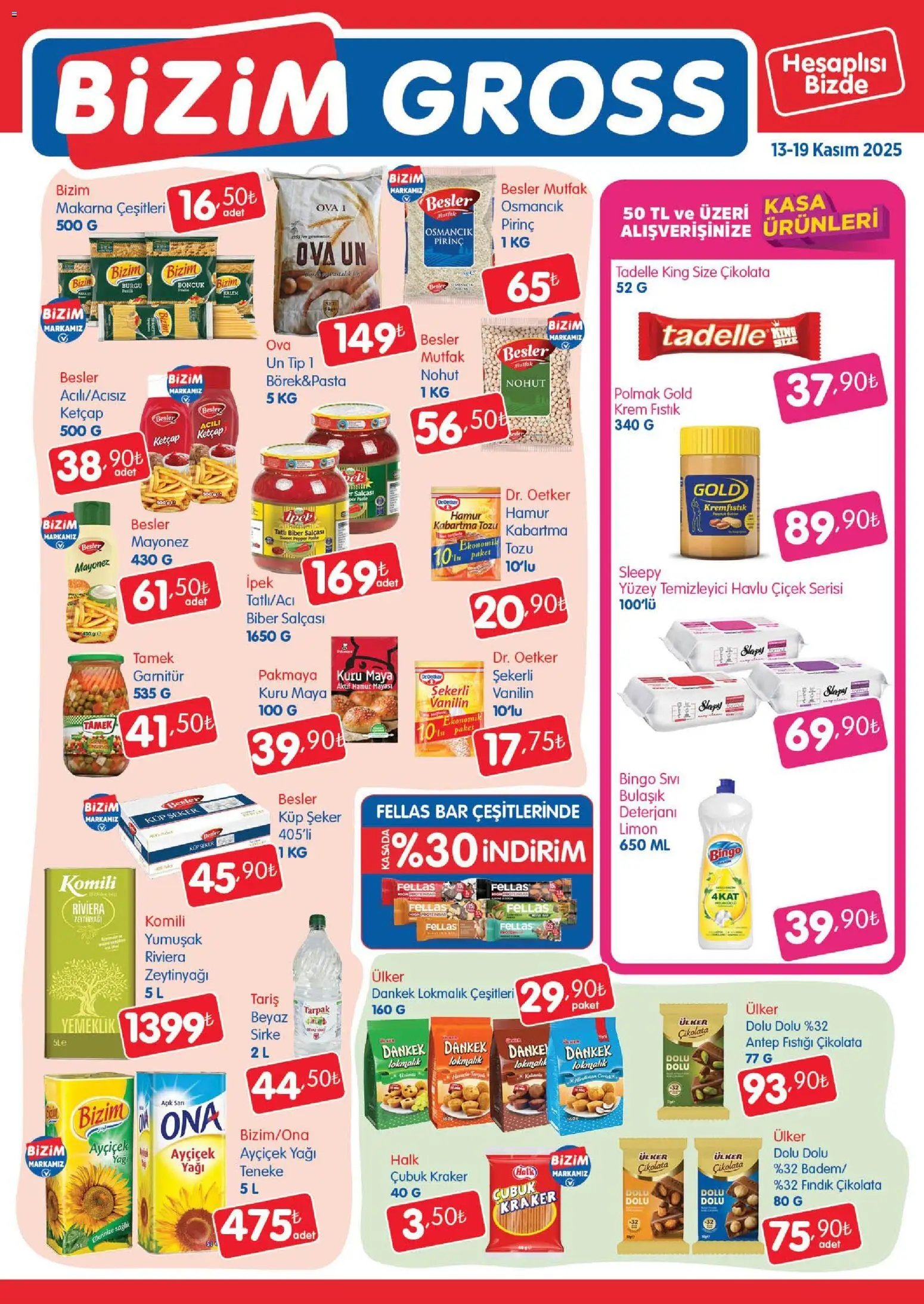 Bizim Toptan tarihli katalog 13 1111 2025 Bizim Gross Fırsat Bülteni
