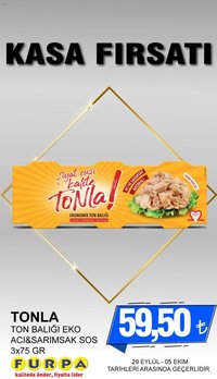 Furpa tarihli katalog 29 0909 2025 Kasa Fırsatları