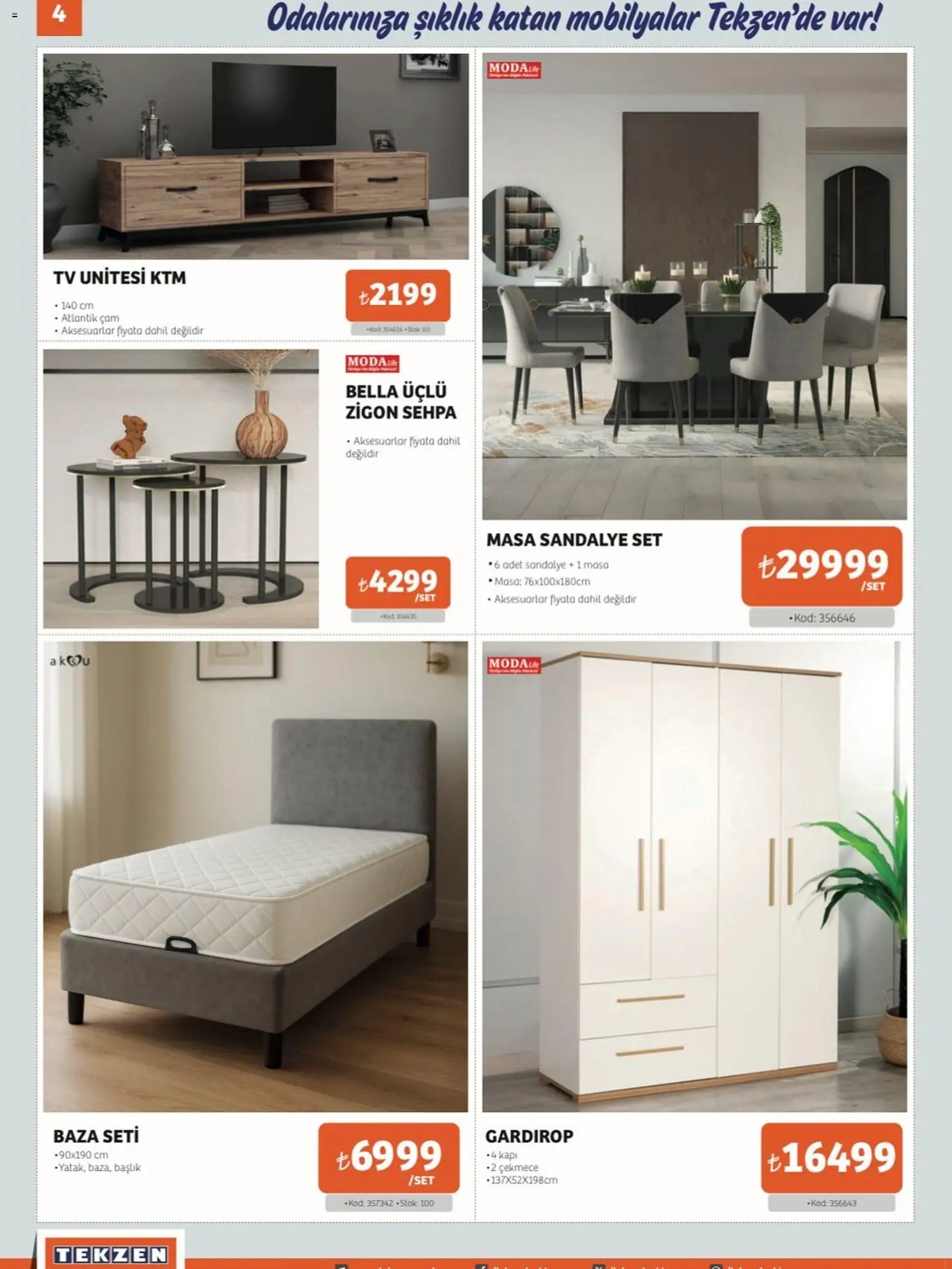 Tekzen tarihli katalog 01 1111 2025 Katalog