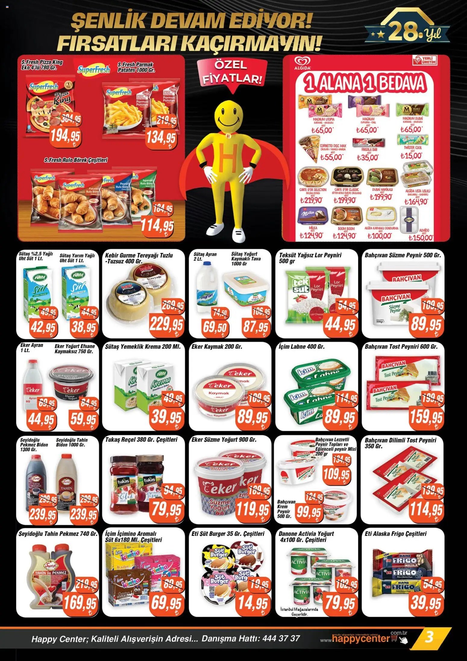 Happy Center tarihli katalog 18 1111 2025 Black Friday