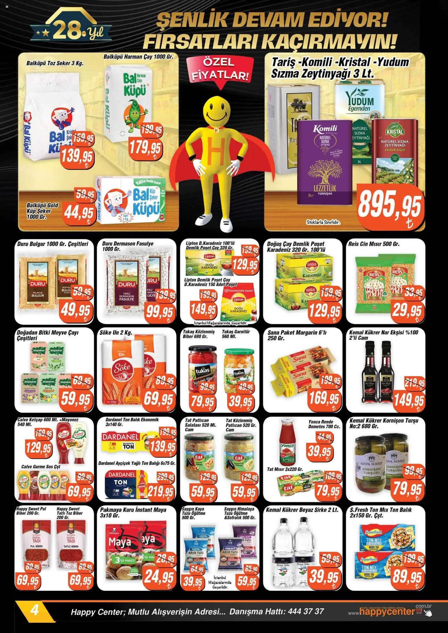 Happy Center tarihli katalog 18 1111 2025 Black Friday