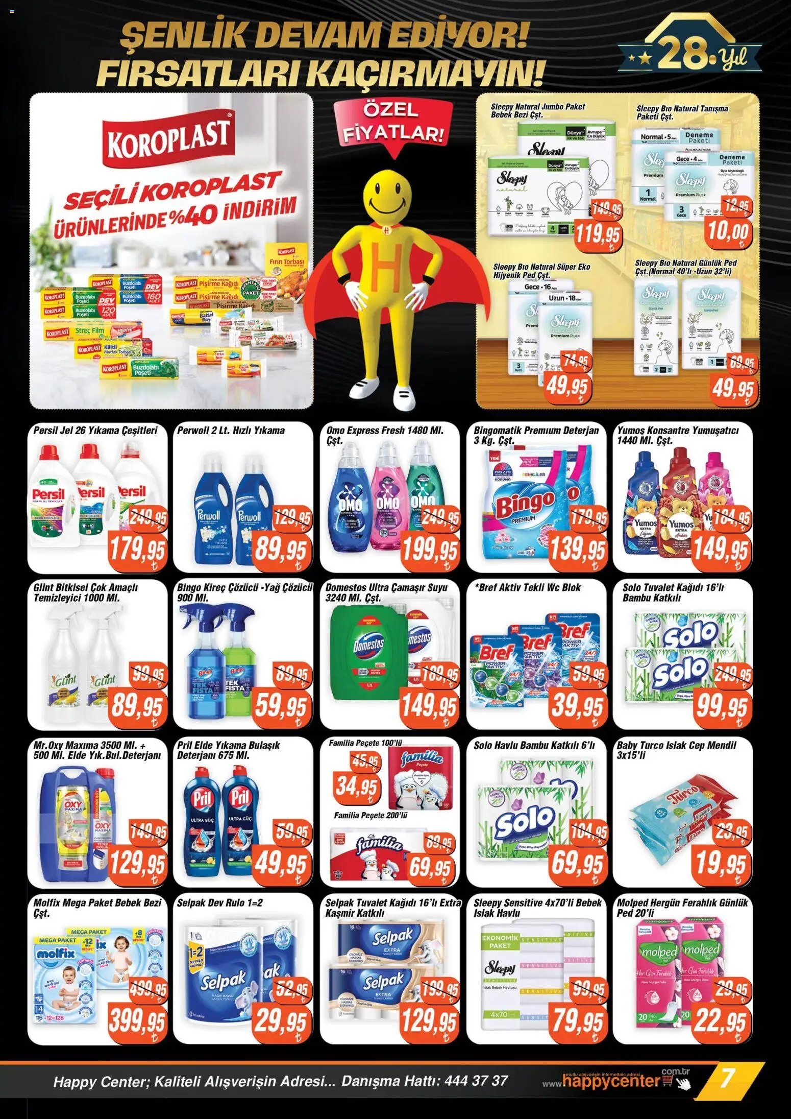 Happy Center tarihli katalog 18 1111 2025 Black Friday