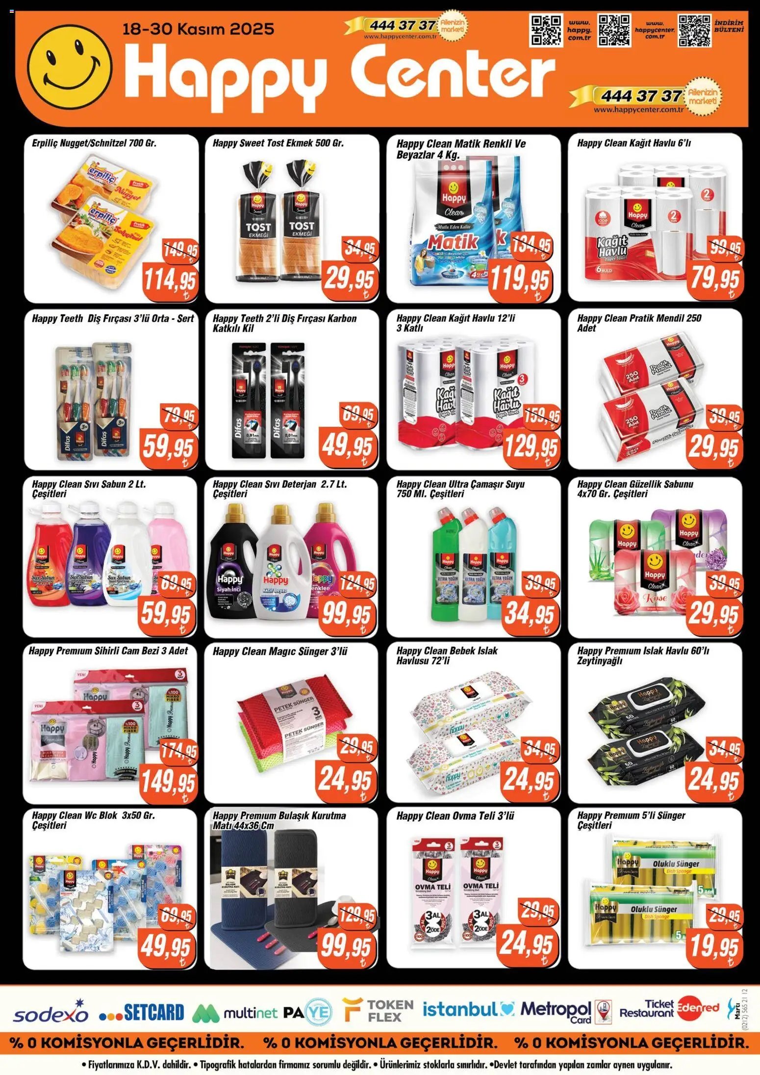 Happy Center tarihli katalog 18 1111 2025 Black Friday