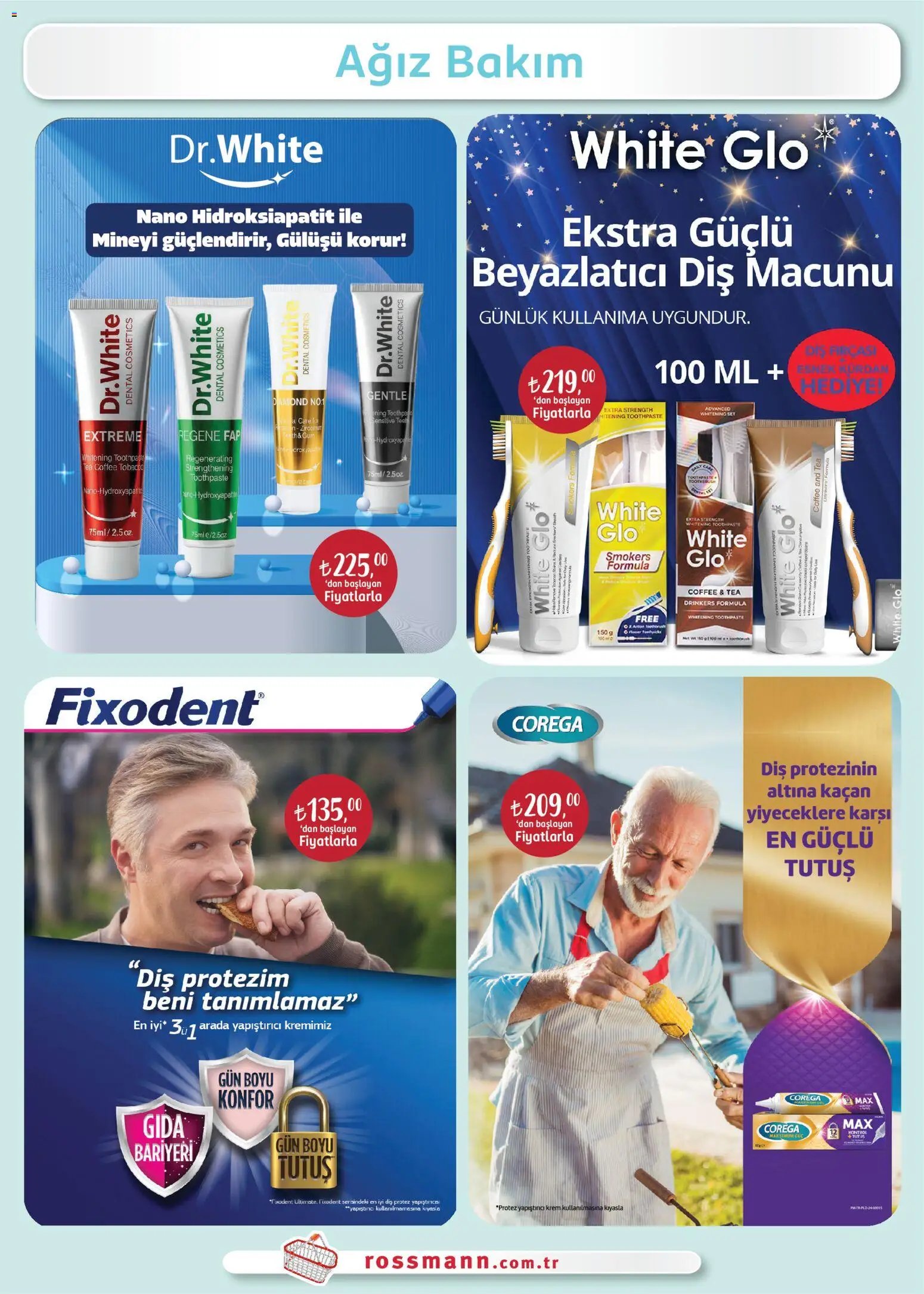 Rossmann tarihli katalog 02 0202 2026 Ağız Bakım Festivali Kataloğu