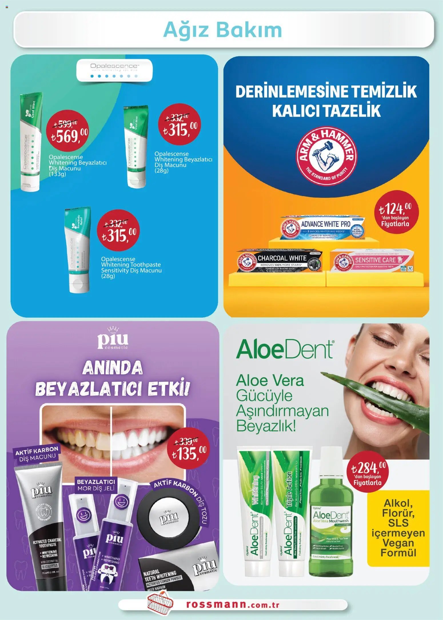 Rossmann tarihli katalog 02 0202 2026 Ağız Bakım Festivali Kataloğu
