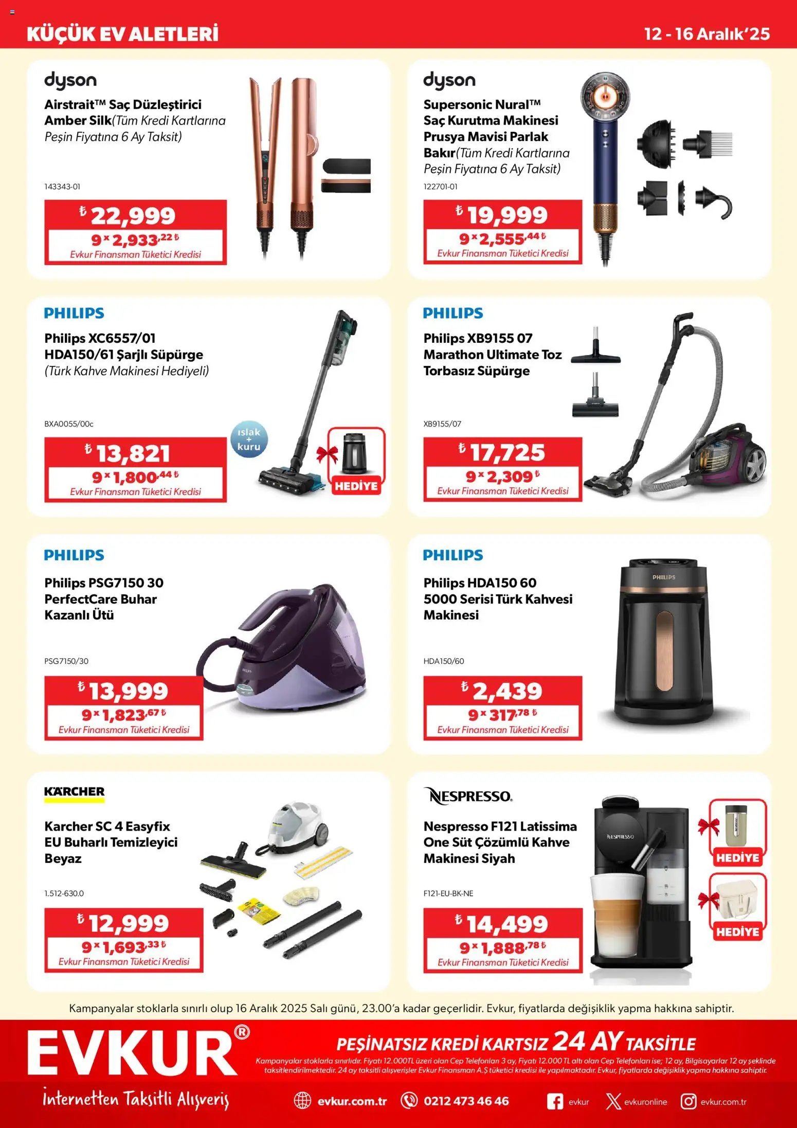 Evkur tarihli katalog 12 1212 2025 Muhteşem Fırsatlar