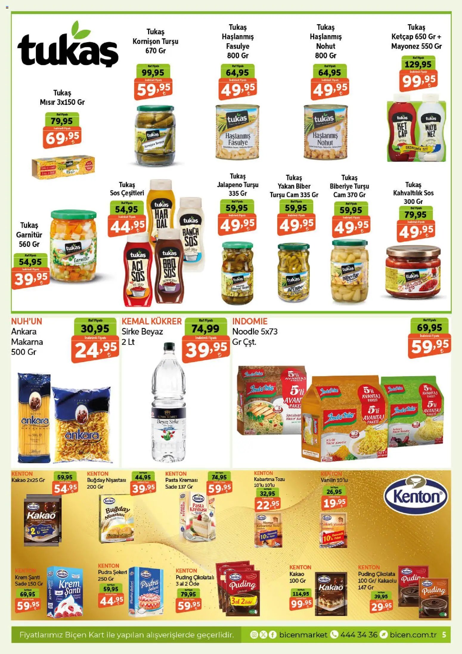 Biçen Market tarihli katalog 16 1212 2025 Katalog