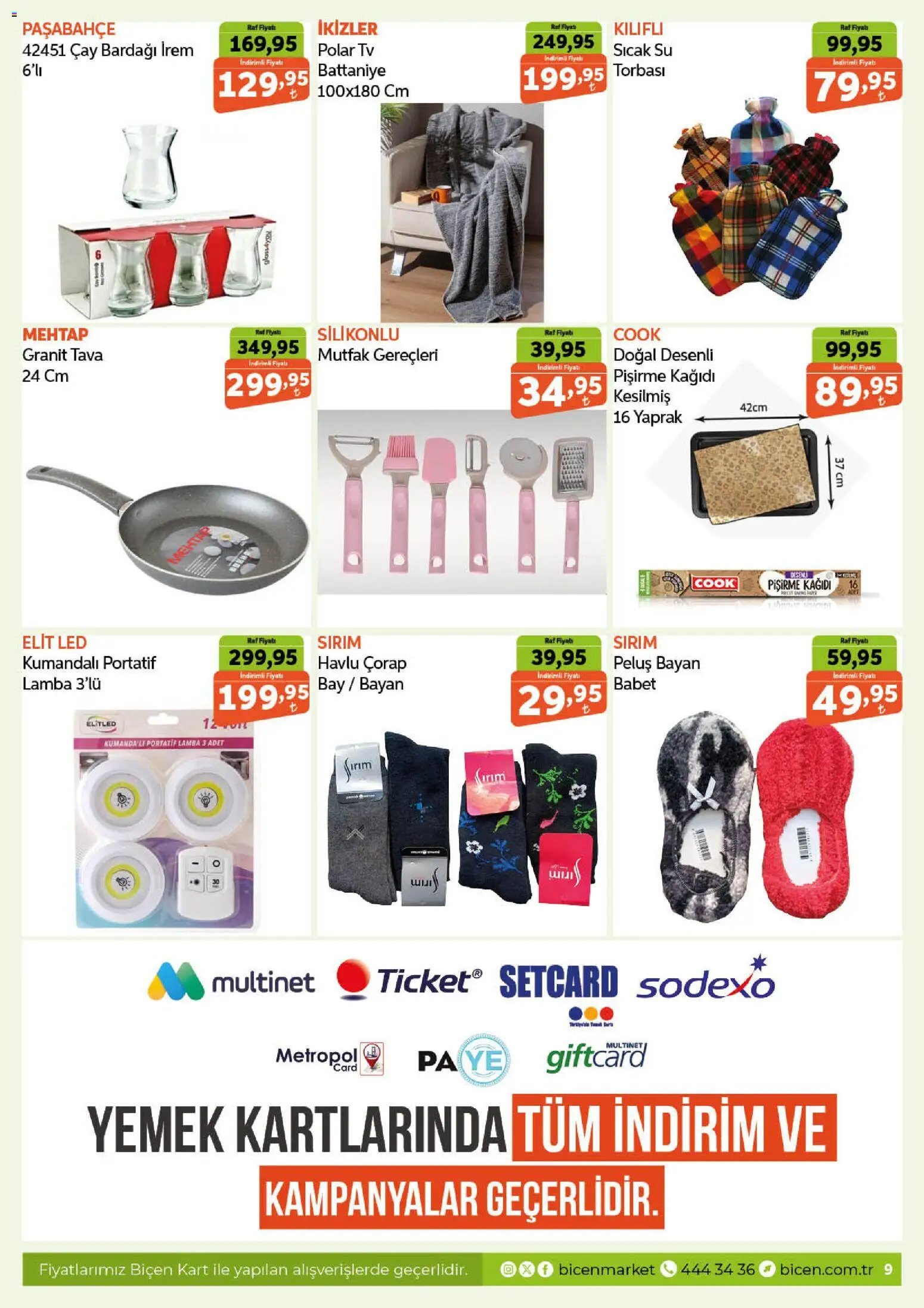 Biçen Market tarihli katalog 16 1212 2025 Katalog