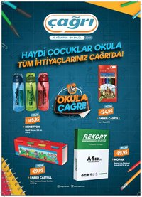 Çağrı Market tarihli katalog 27 0808 2025 Kırtasiye Katalog