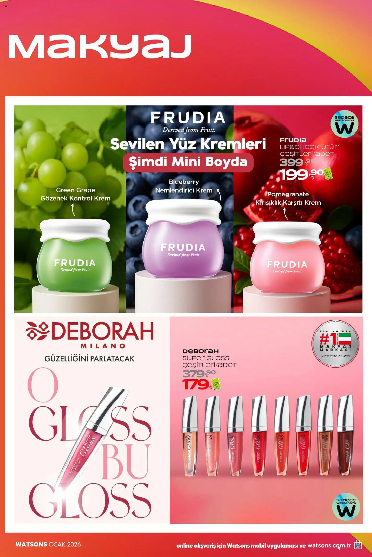 Watsons tarihli katalog 02 0101 2026 Katalog