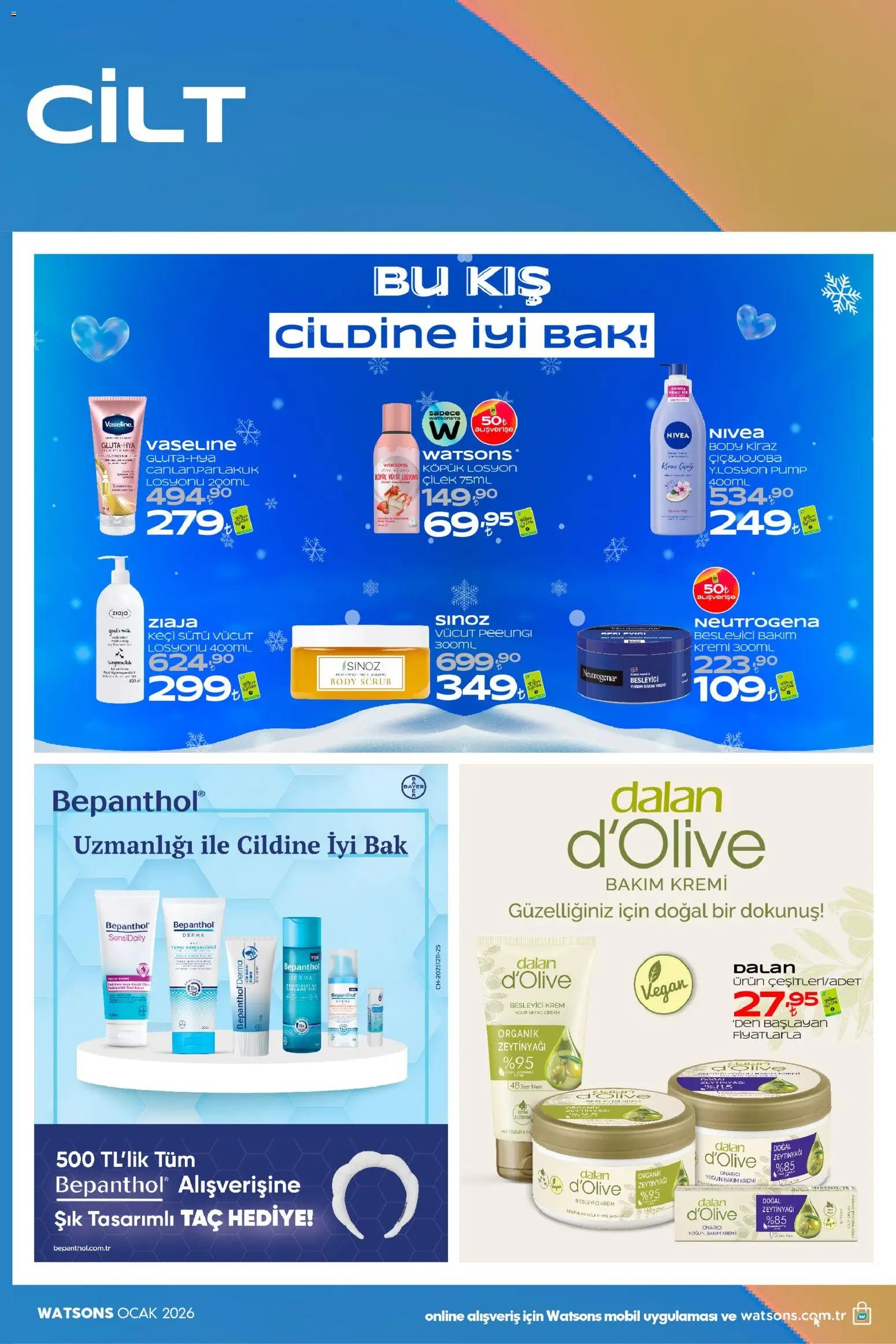 Watsons tarihli katalog 02 0101 2026 Katalog