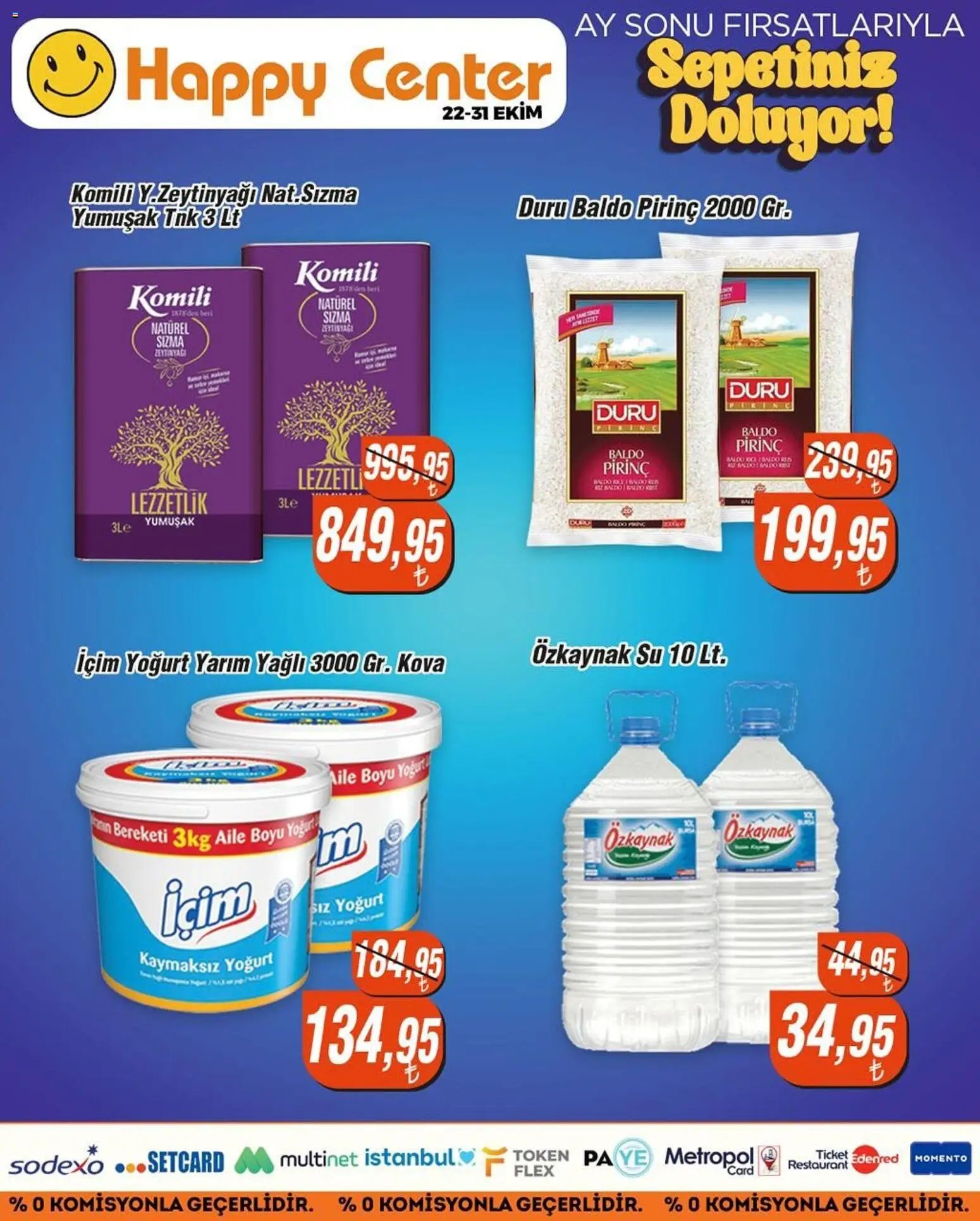 Happy Center tarihli katalog 22 1010 2025 Katalog