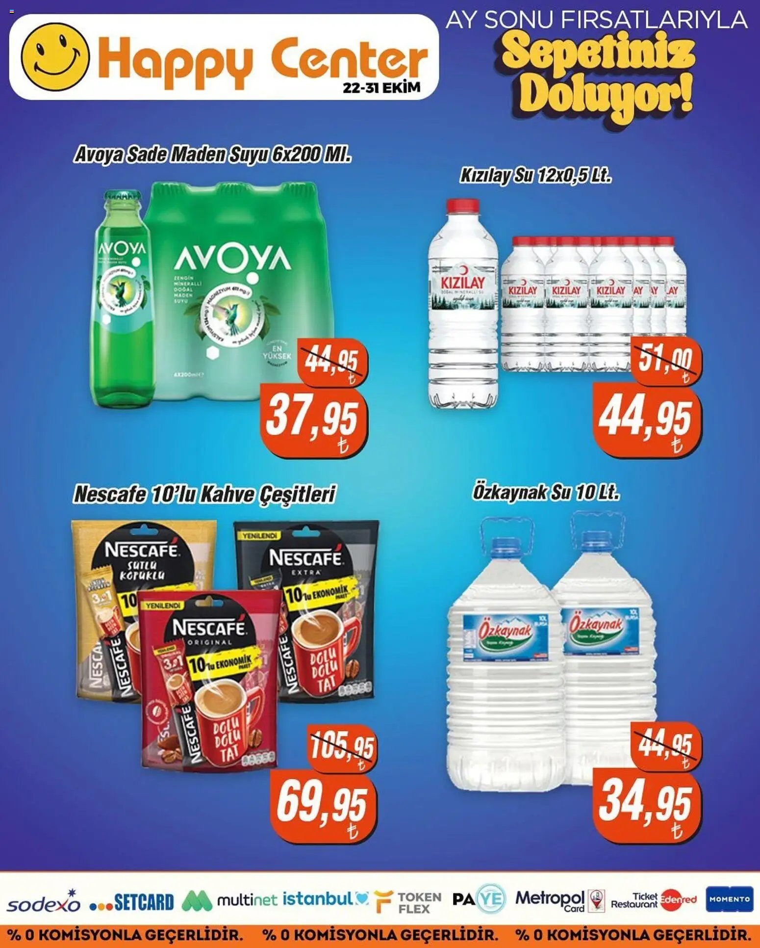 Happy Center tarihli katalog 22 1010 2025 Katalog