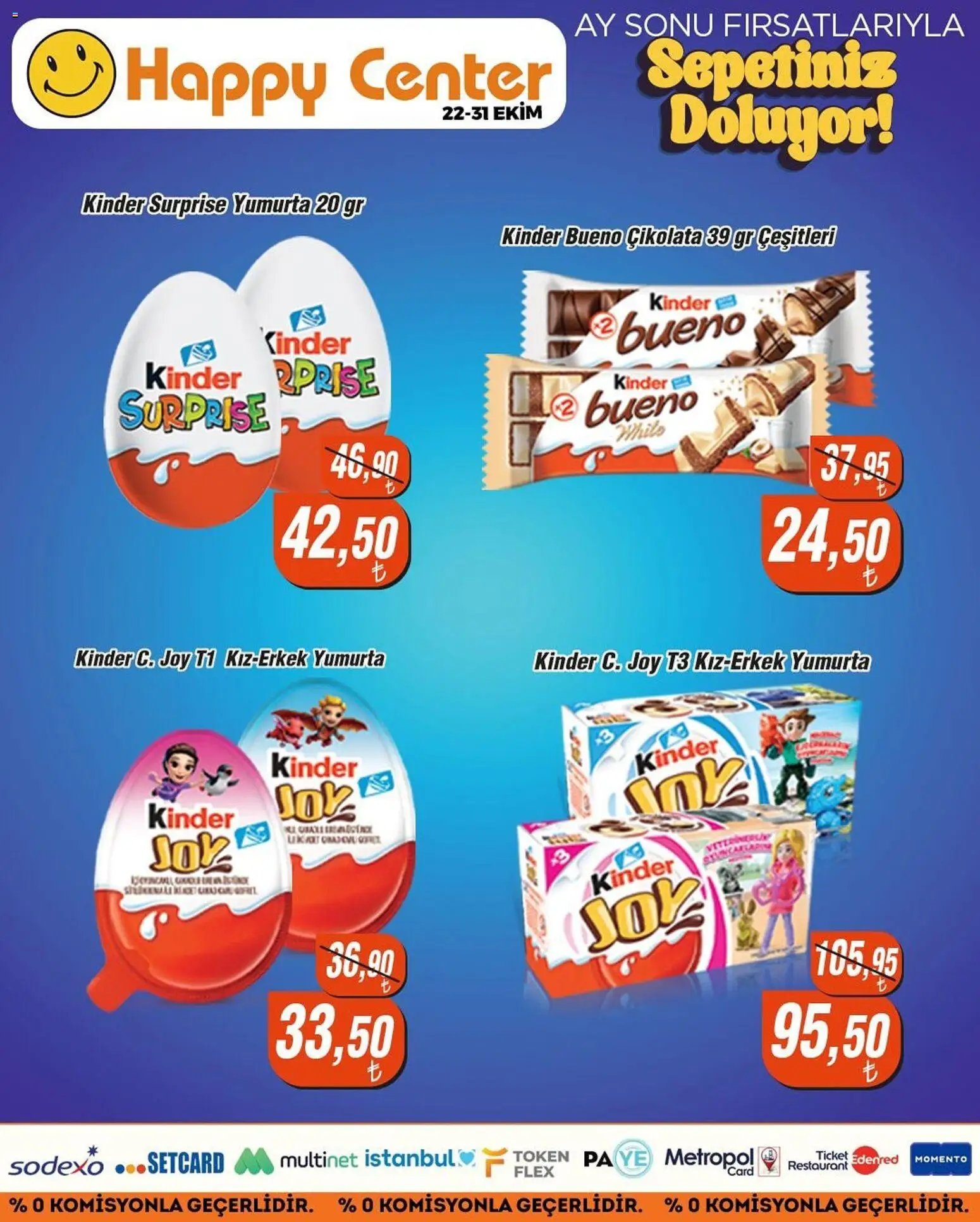 Happy Center tarihli katalog 22 1010 2025 Katalog
