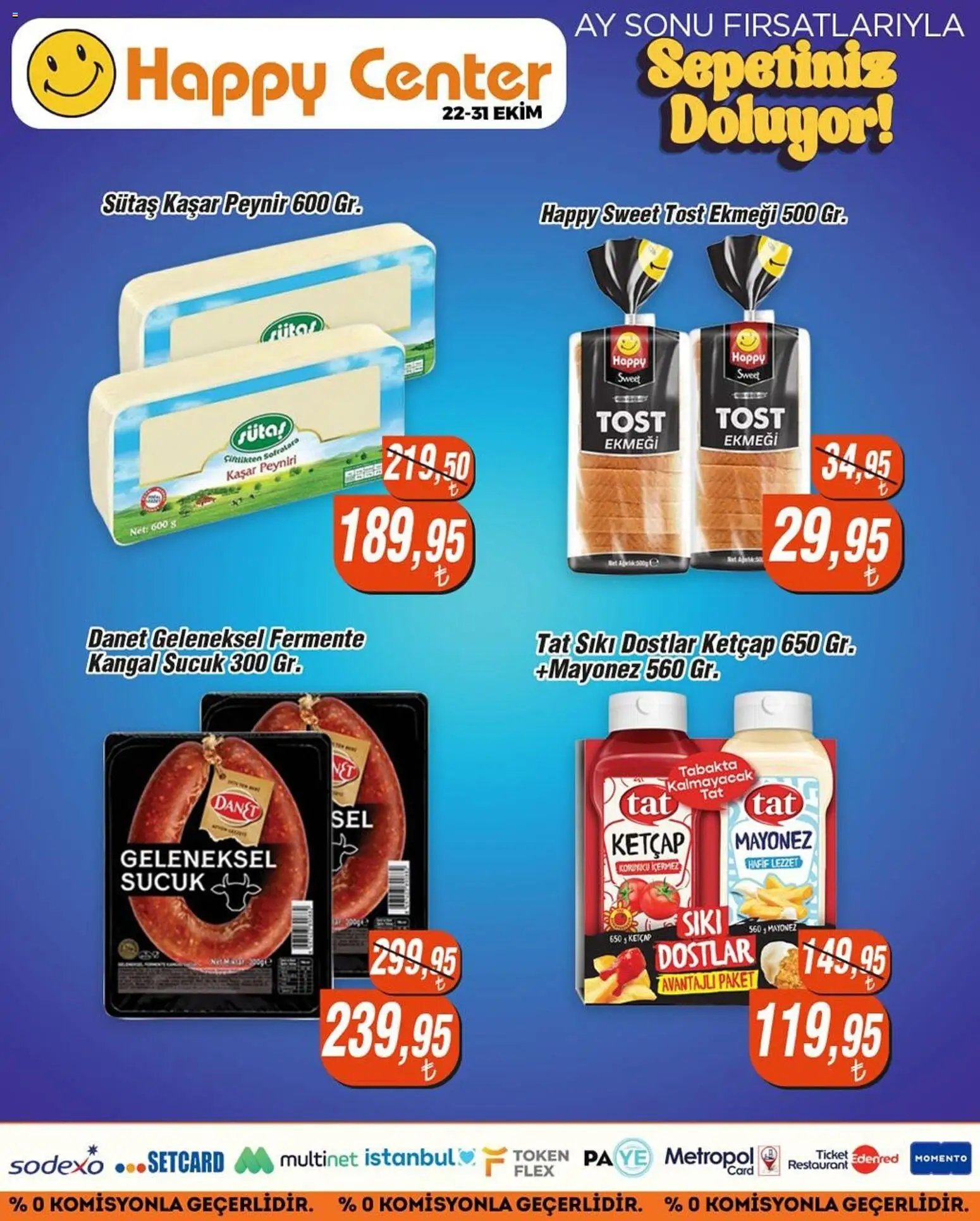 Happy Center tarihli katalog 22 1010 2025 Katalog