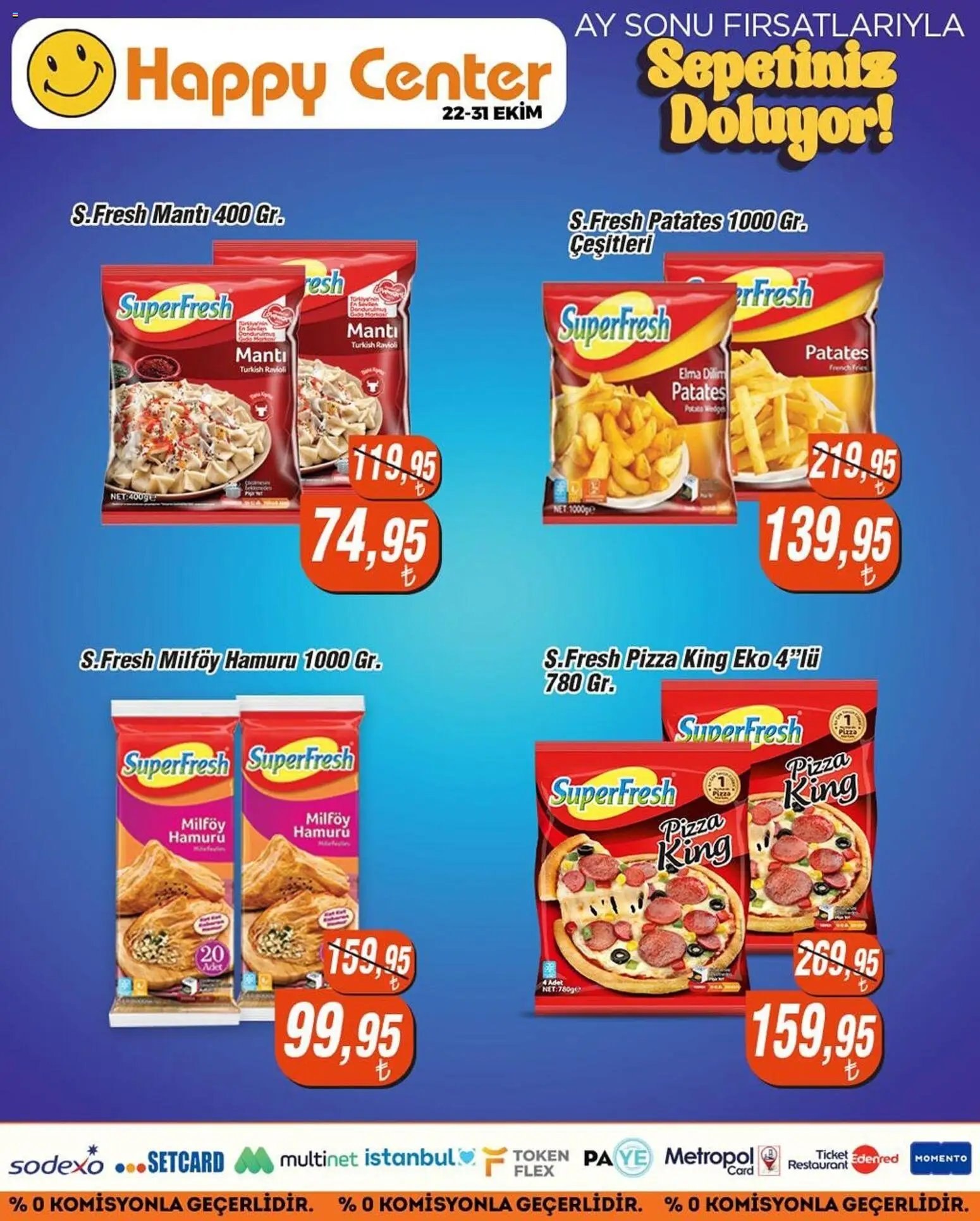 Happy Center tarihli katalog 22 1010 2025 Katalog