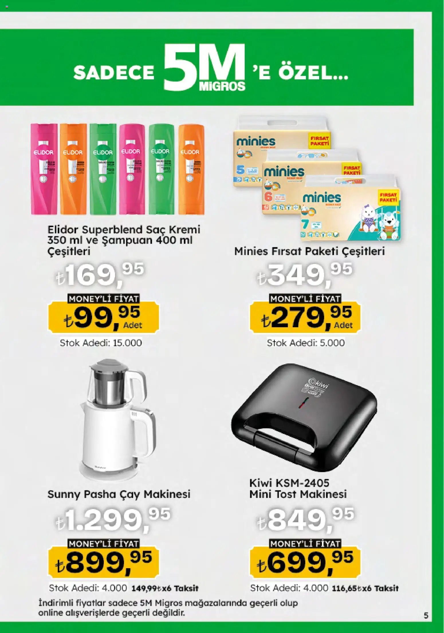 Migros tarihli katalog 08 0101 2026 5M Migroskop Dijital