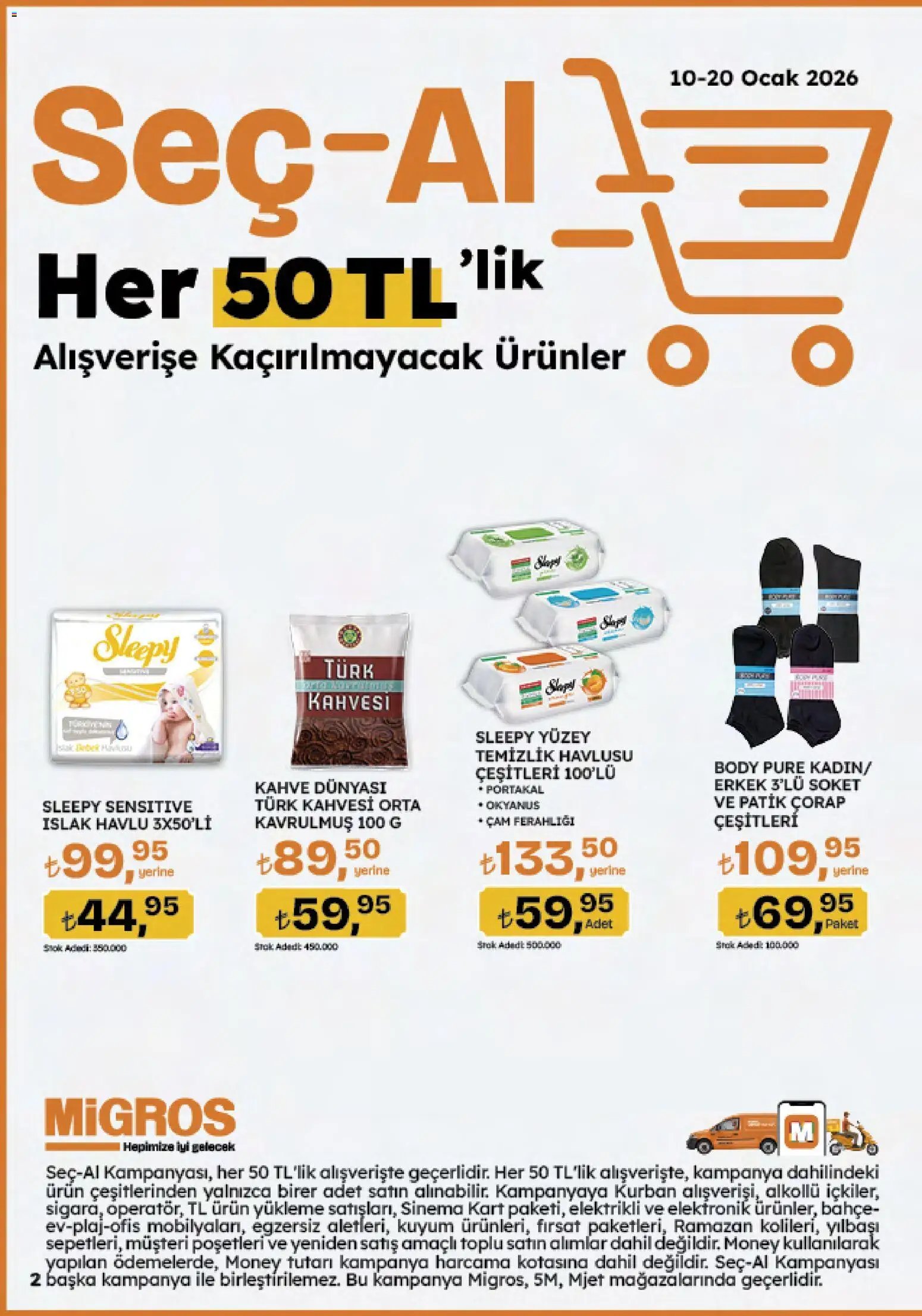 Migros tarihli katalog 08 0101 2026 5M Migroskop Dijital