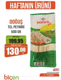 Biçen Market tarihli katalog 03 0202 2026 Haftanın Ürünü