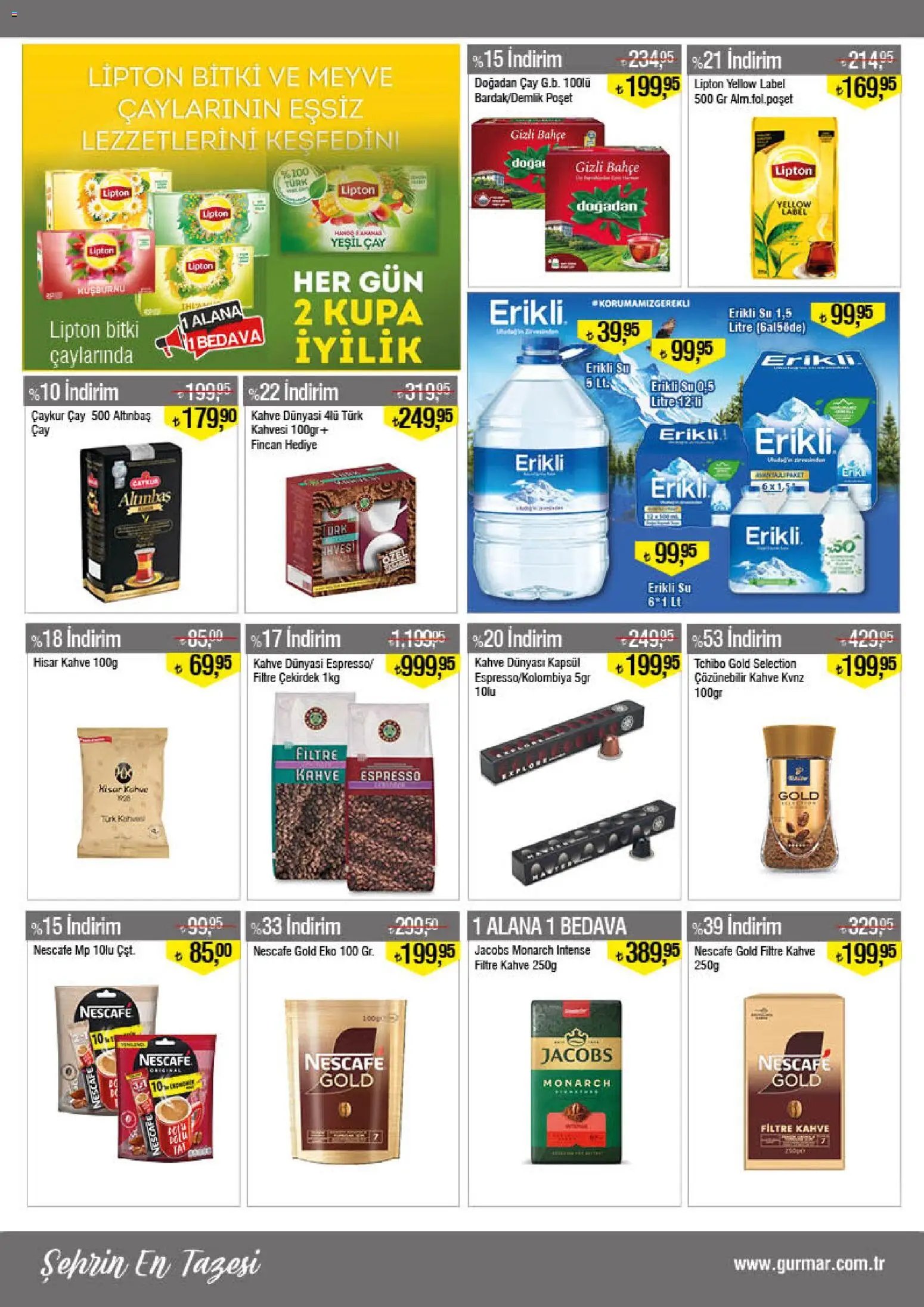 Gürmar tarihli katalog 01 0303 2026 Gürmar Katalog