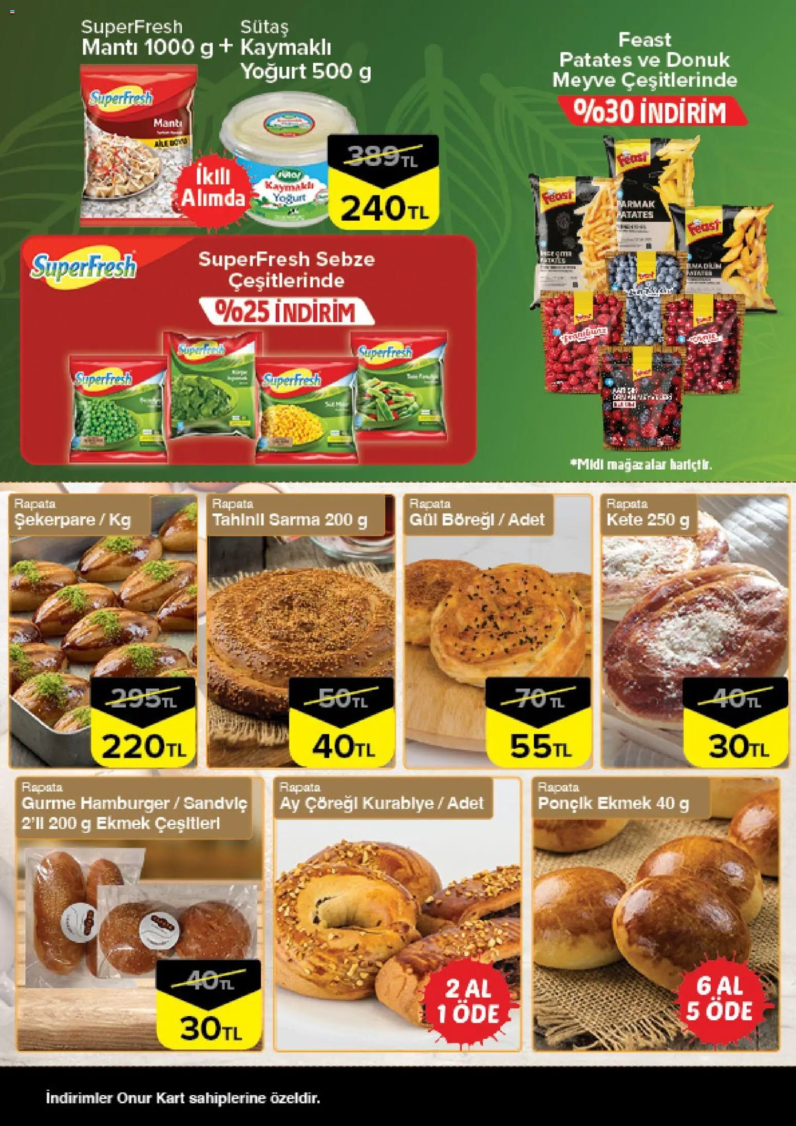 Onur Market tarihli katalog 16 0404 2026 Onur Market - Taze Ürünlerde İndirimler - İstanbul & Trakya