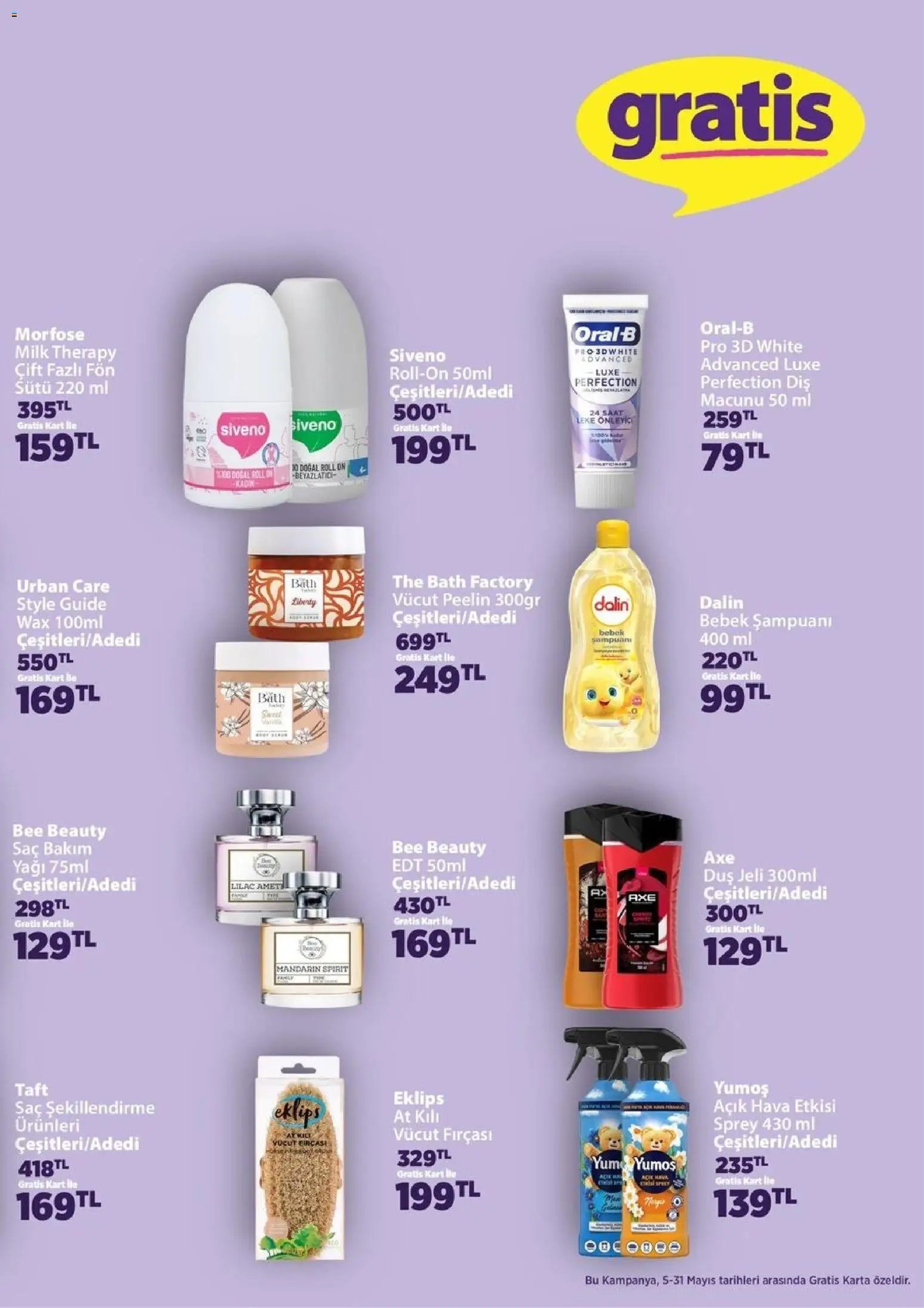 Gratis tarihli katalog 05 0505 2026 Gratis Katalog