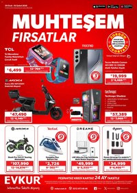 Evkur tarihli katalog 30 0101 2026 Muhteşem Fırsatlar