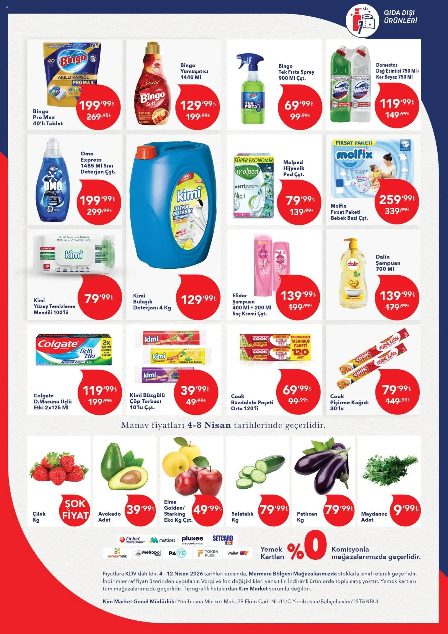 Kim Market tarihli katalog 04 0404 2026 Kim Market Katalog - Marmara Insert