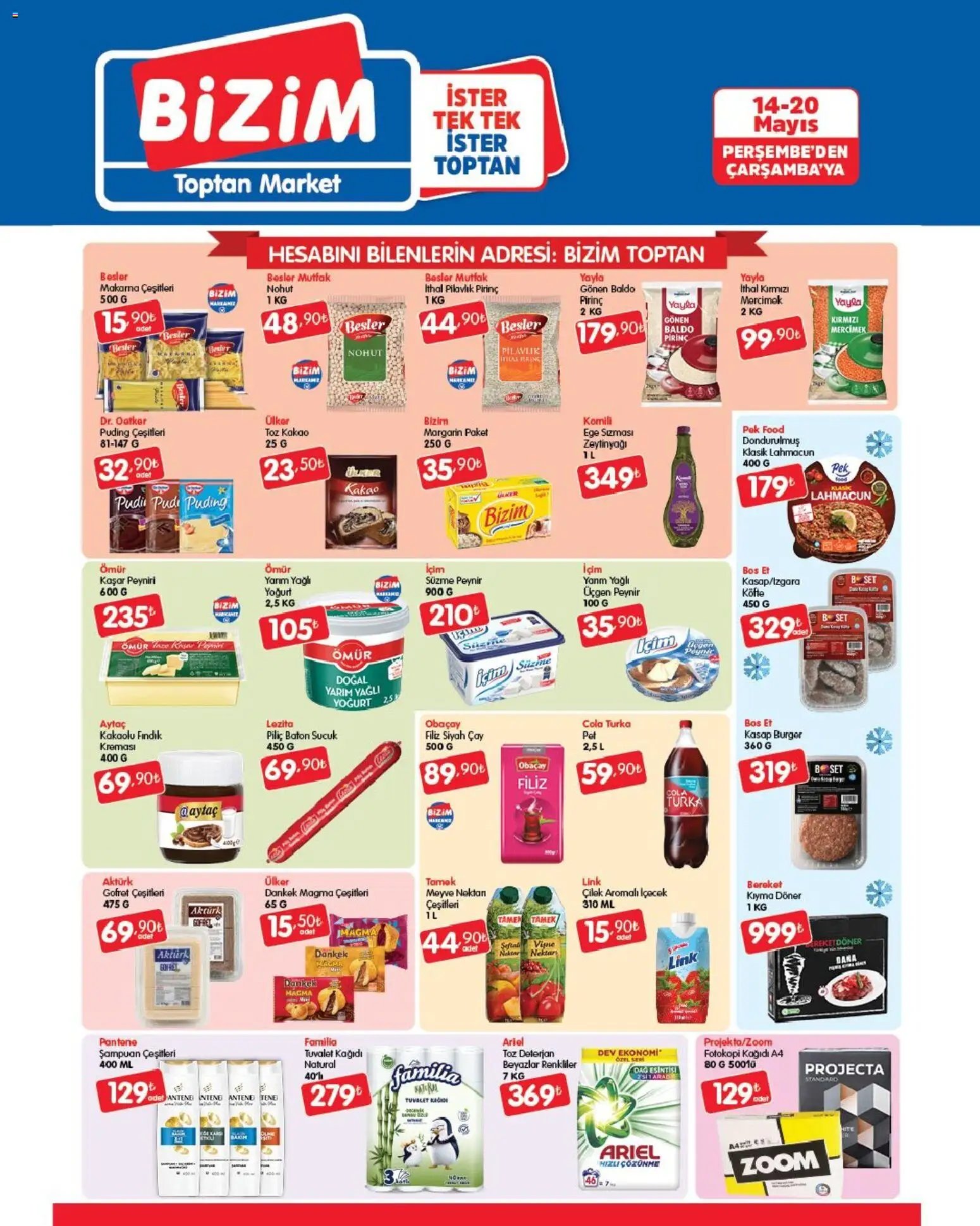 Bizim Toptan tarihli katalog 14 0505 2026 Bizim Toptan Katalog