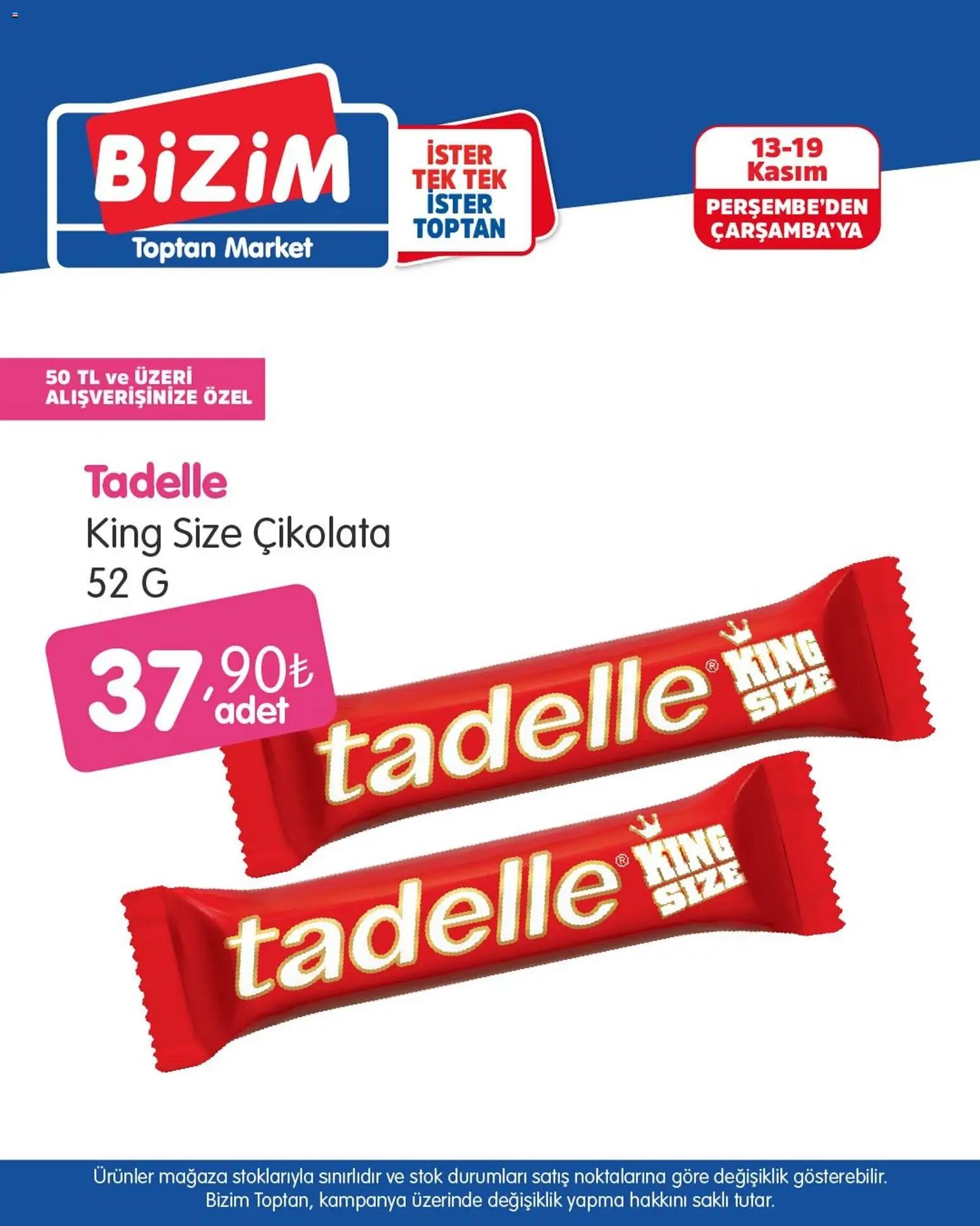 Bizim Toptan tarihli katalog 13 1111 2025 Katalog