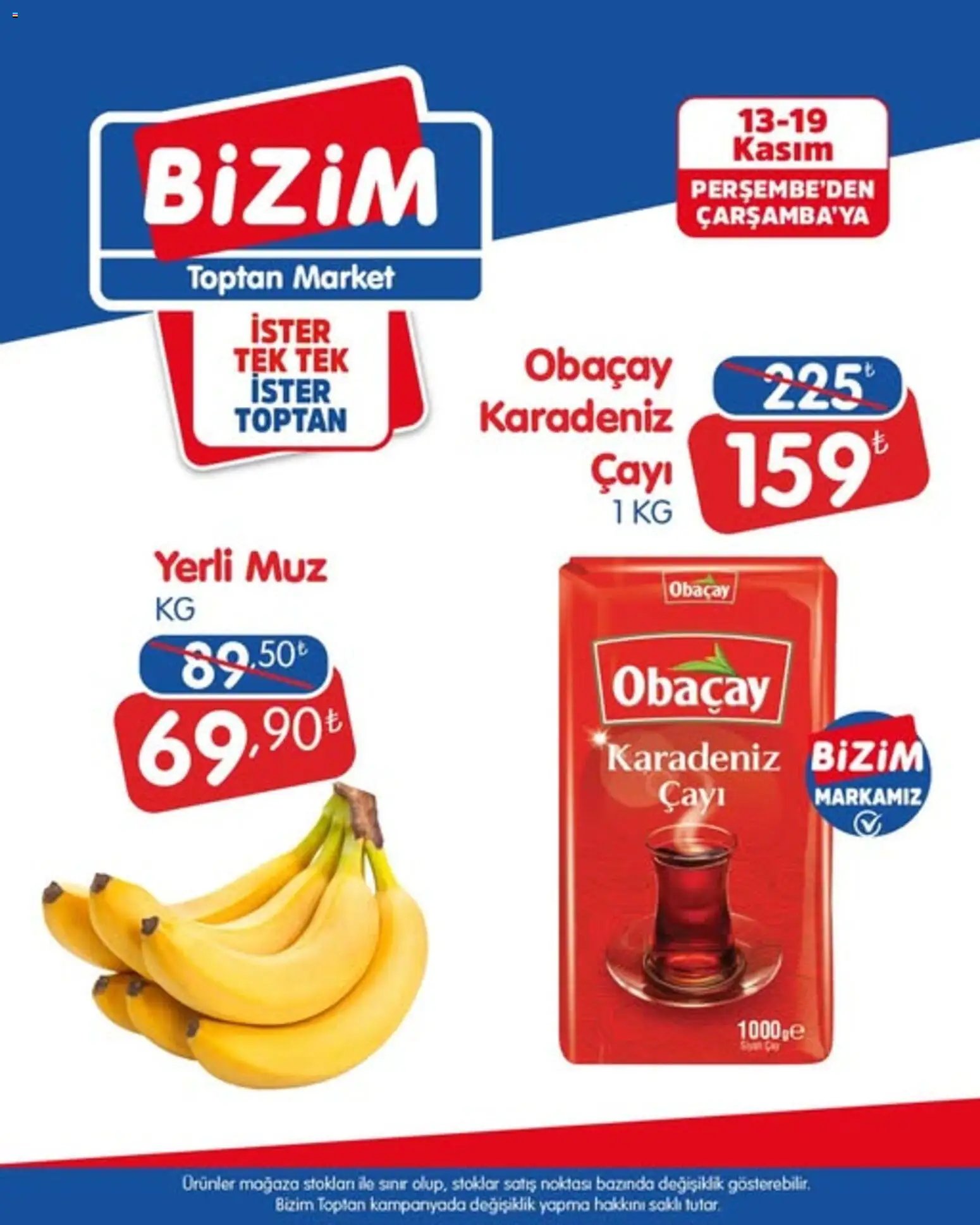 Bizim Toptan tarihli katalog 13 1111 2025 Katalog