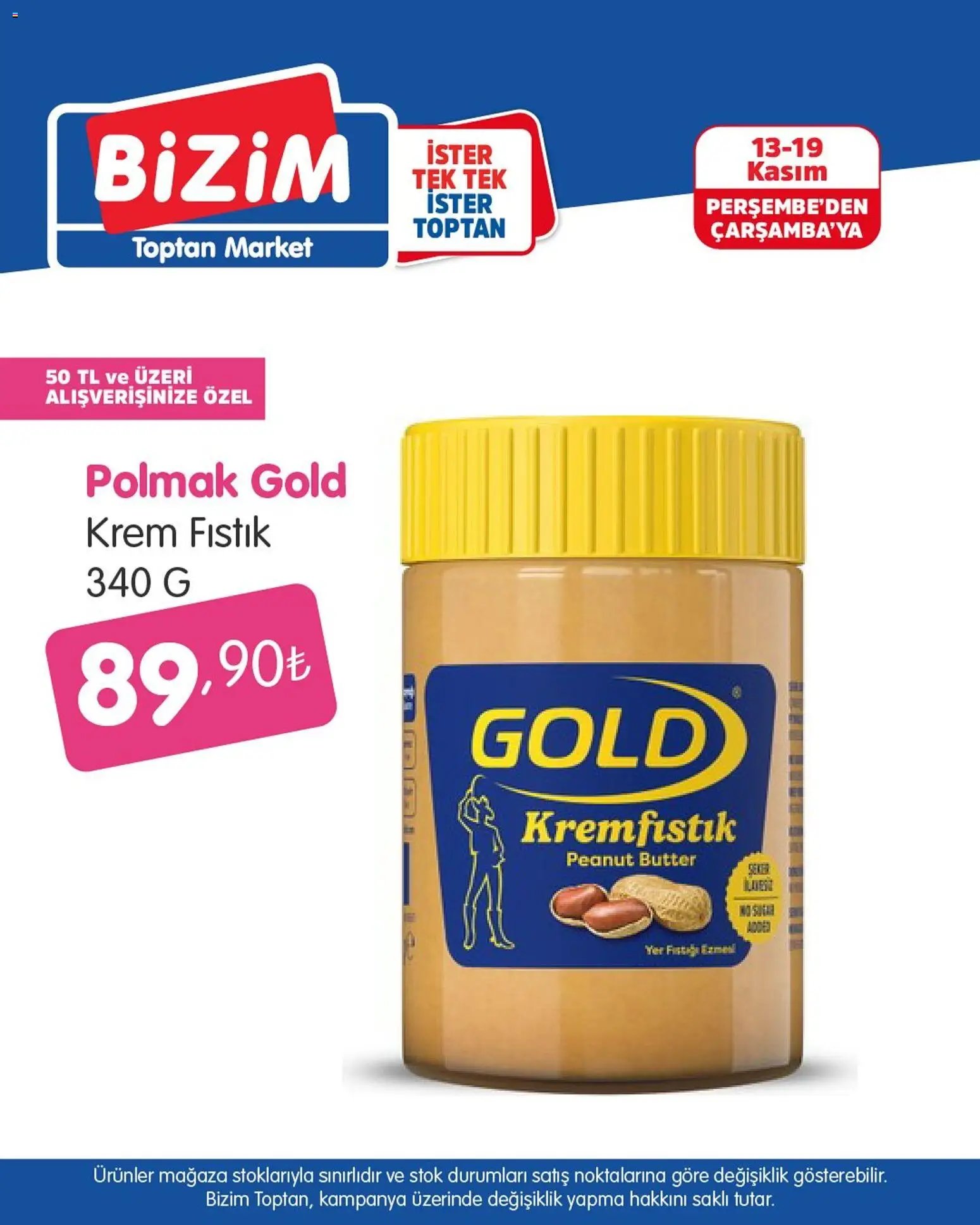 Bizim Toptan tarihli katalog 13 1111 2025 Katalog