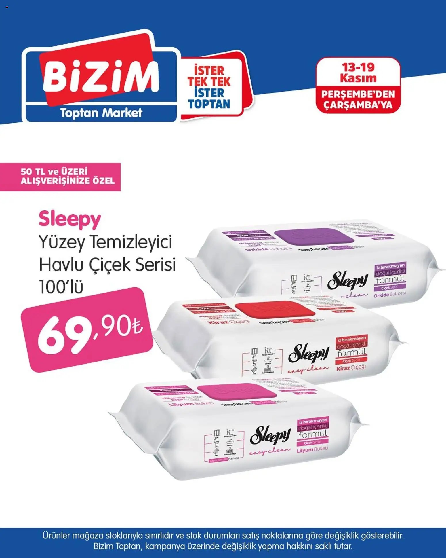 Bizim Toptan tarihli katalog 13 1111 2025 Katalog