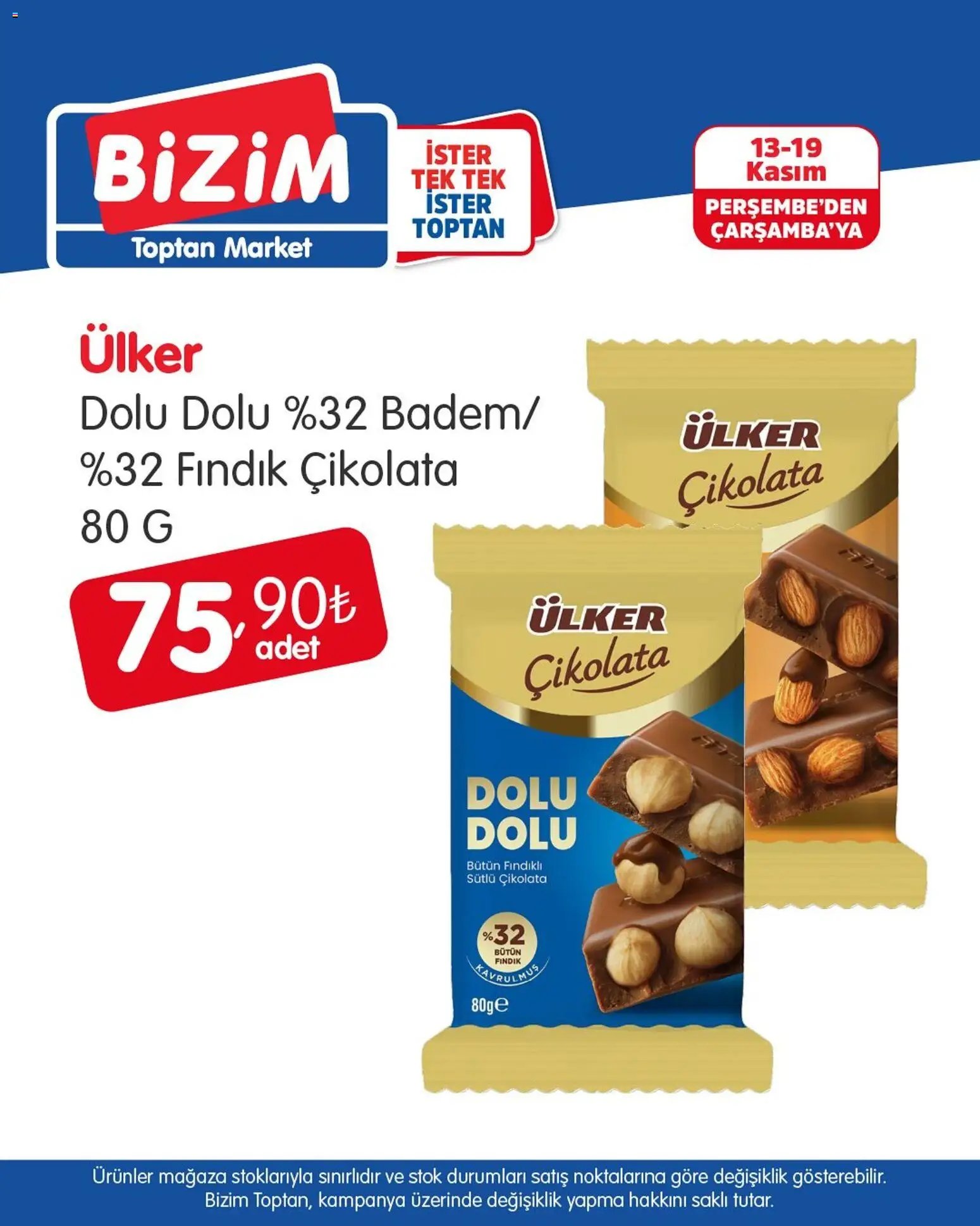 Bizim Toptan tarihli katalog 13 1111 2025 Katalog