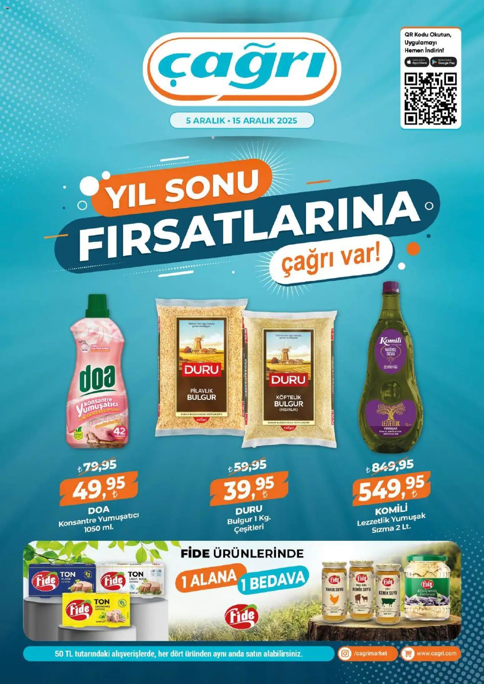 Çağrı Market tarihli katalog 05 1212 2025 Katalog