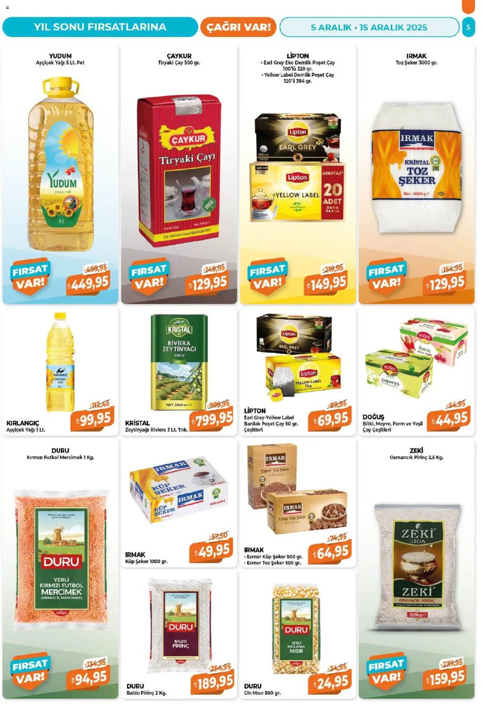 Çağrı Market tarihli katalog 05 1212 2025 Katalog
