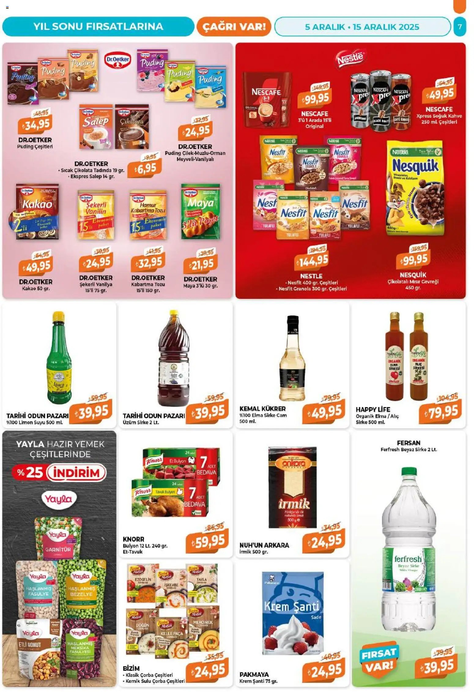 Çağrı Market tarihli katalog 05 1212 2025 Katalog