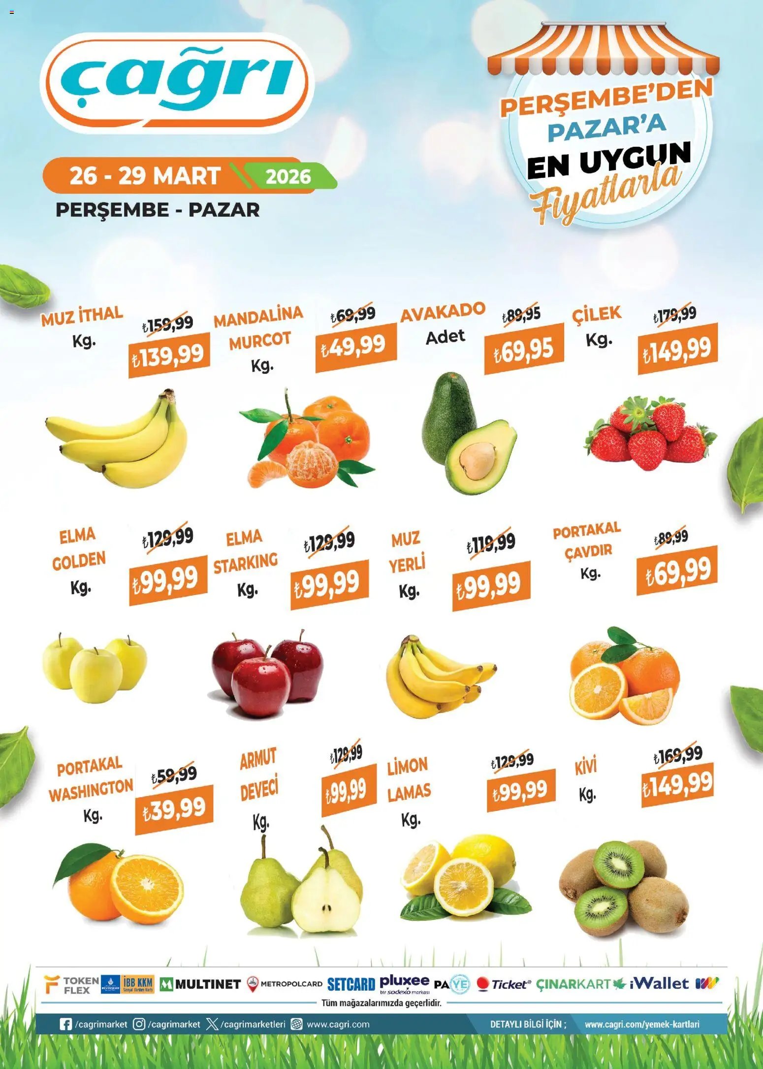 Çağrı Market tarihli katalog 26 0303 2026 Çağrı Market - Manav Katalog