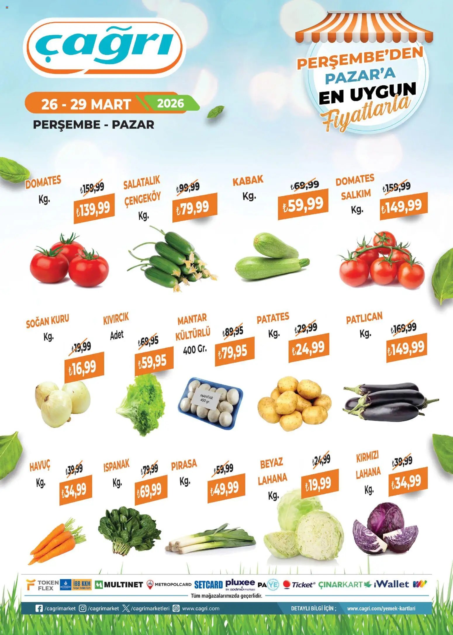 Çağrı Market tarihli katalog 26 0303 2026 Çağrı Market - Manav Katalog