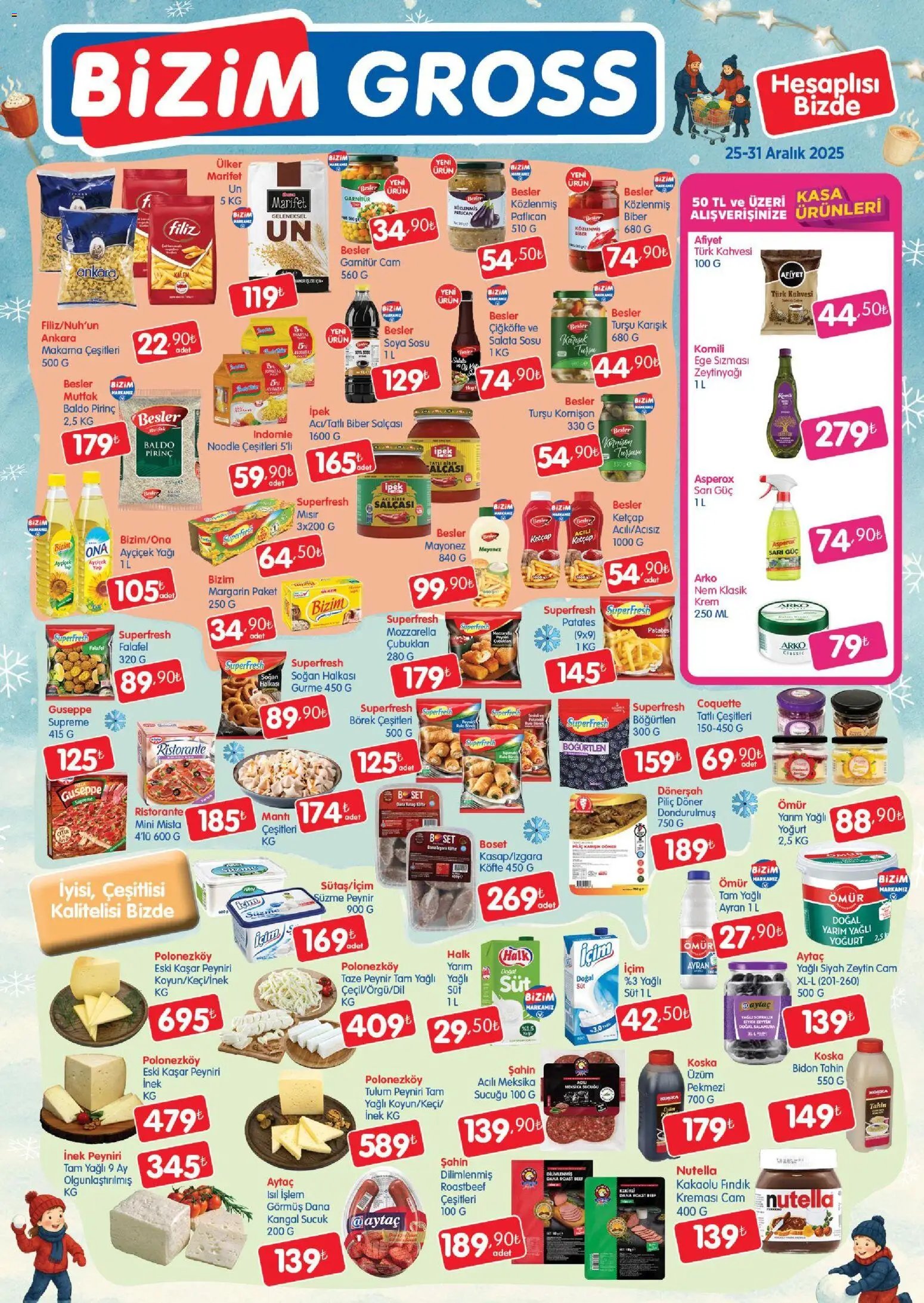 Bizim Toptan tarihli katalog 25 1212 2025 Bizim Gross Fırsat Bülteni