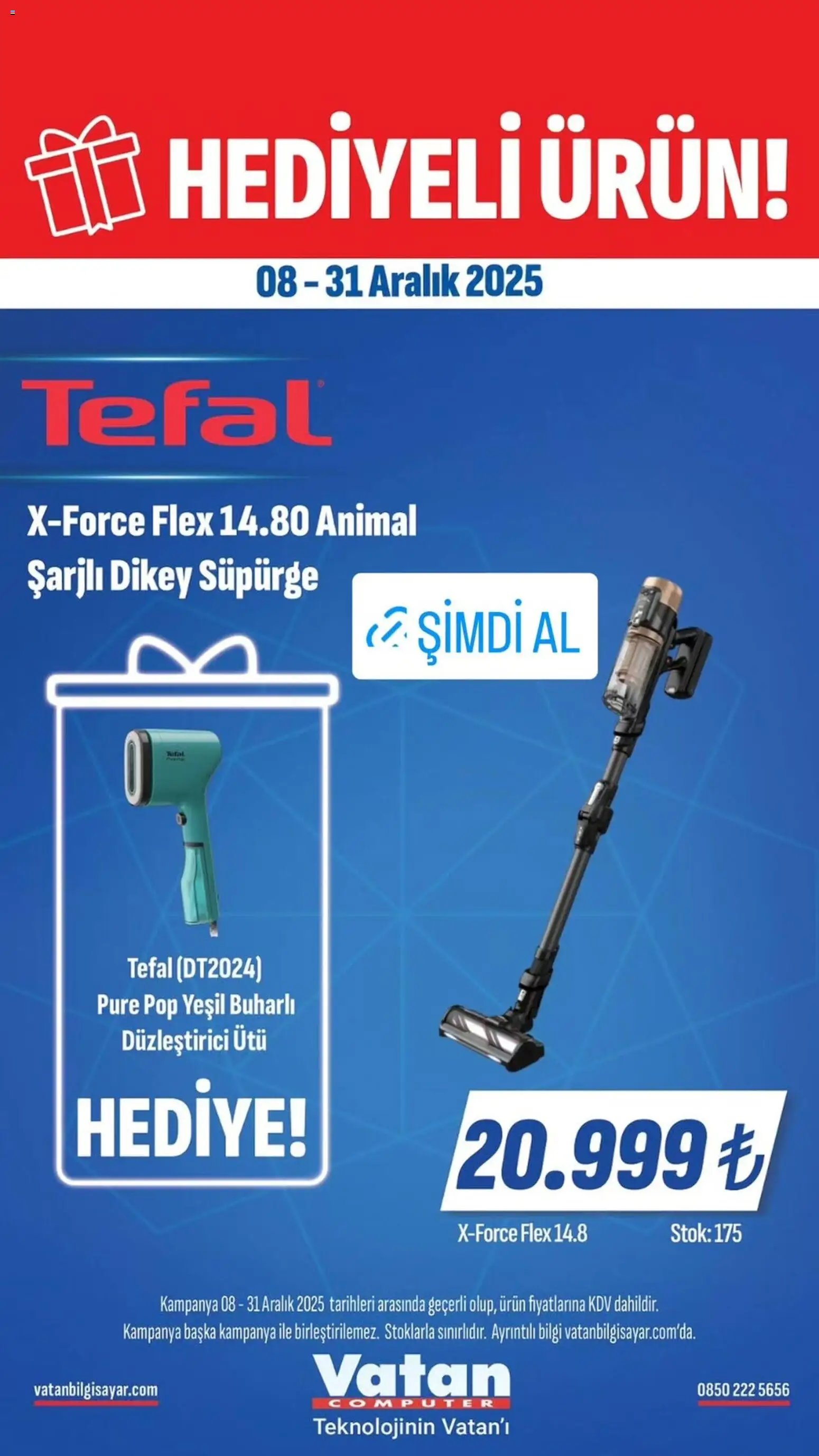 Vatan Bilgisayar tarihli katalog 08 1212 2025 İndirim