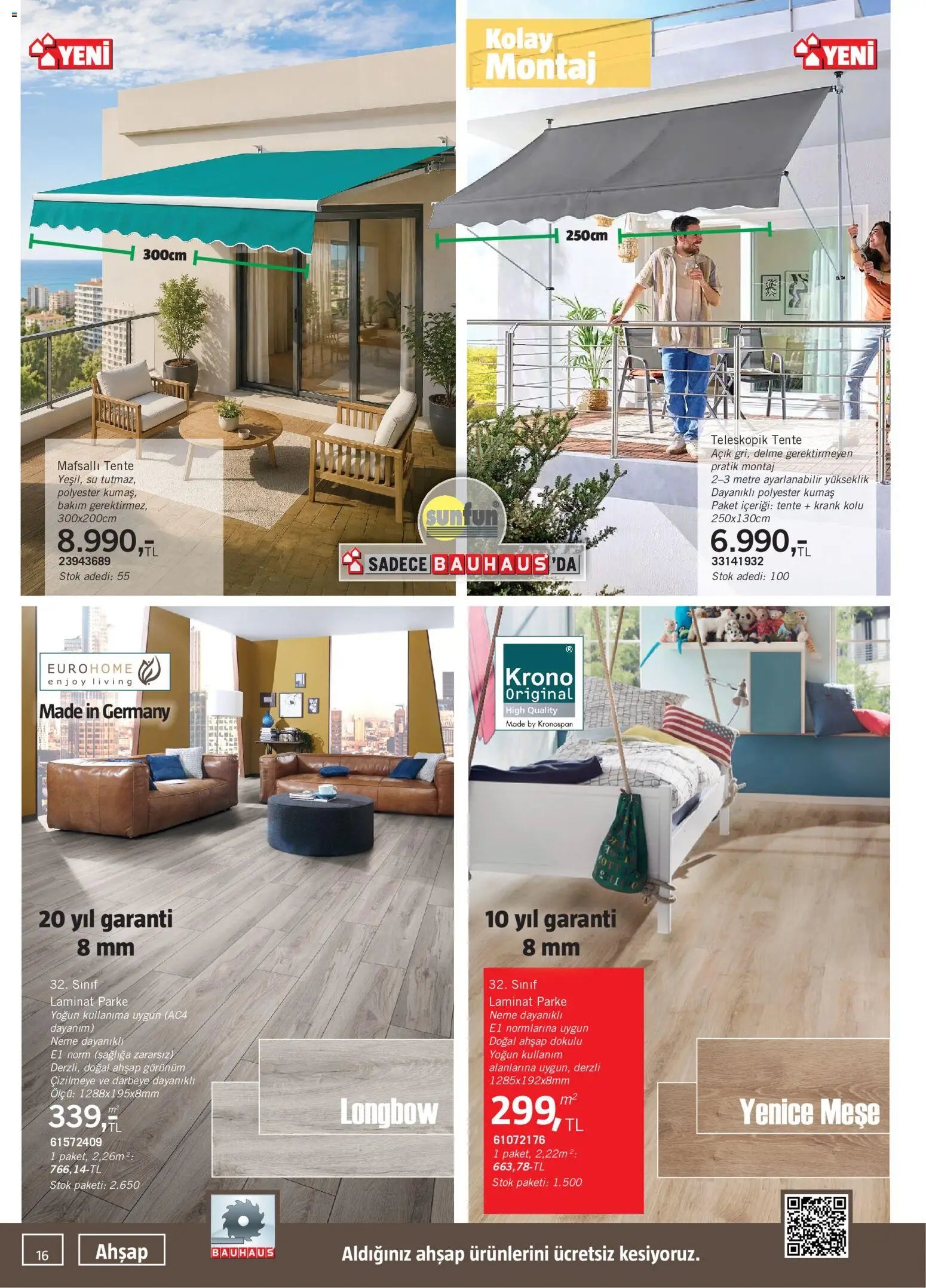 Bauhaus tarihli katalog 16 0505 2026 Bauhaus Katalog